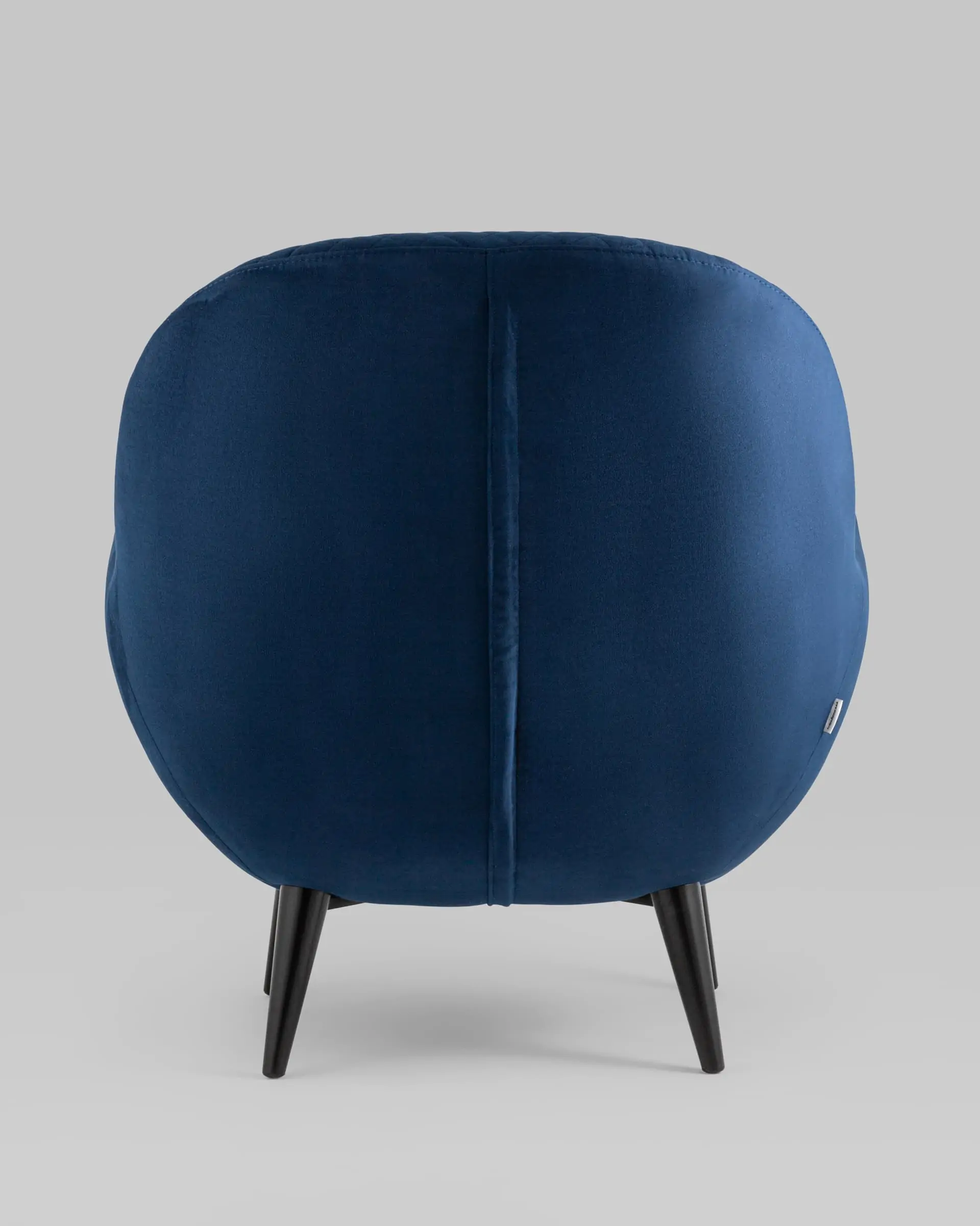 Кресло Карл велюр темно-синий