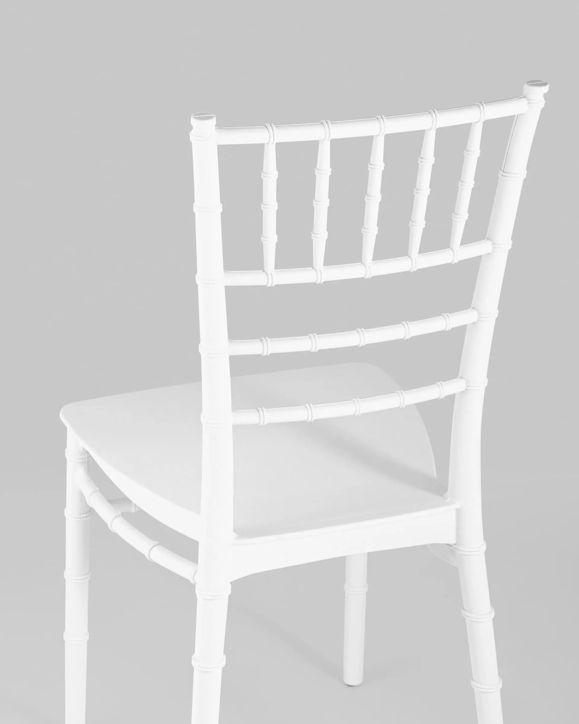 Стул Chiavari (Кьявари) пластик белый 2 шт. комплект