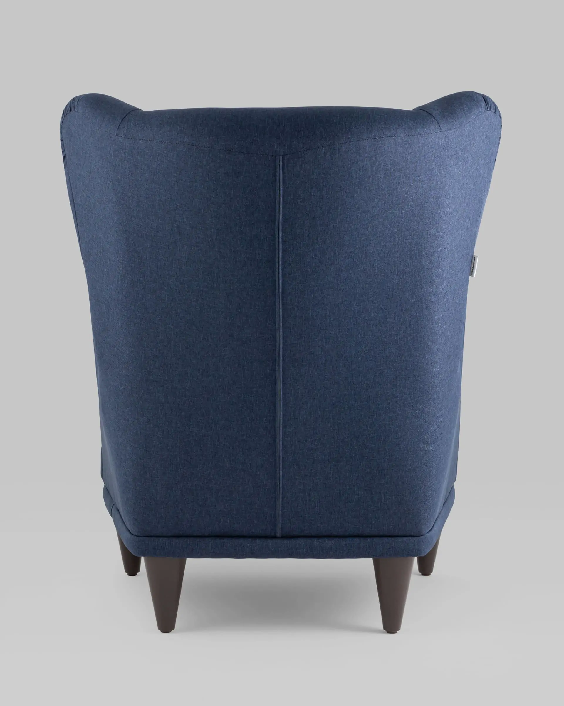 Кресло Скотт рогожка синий