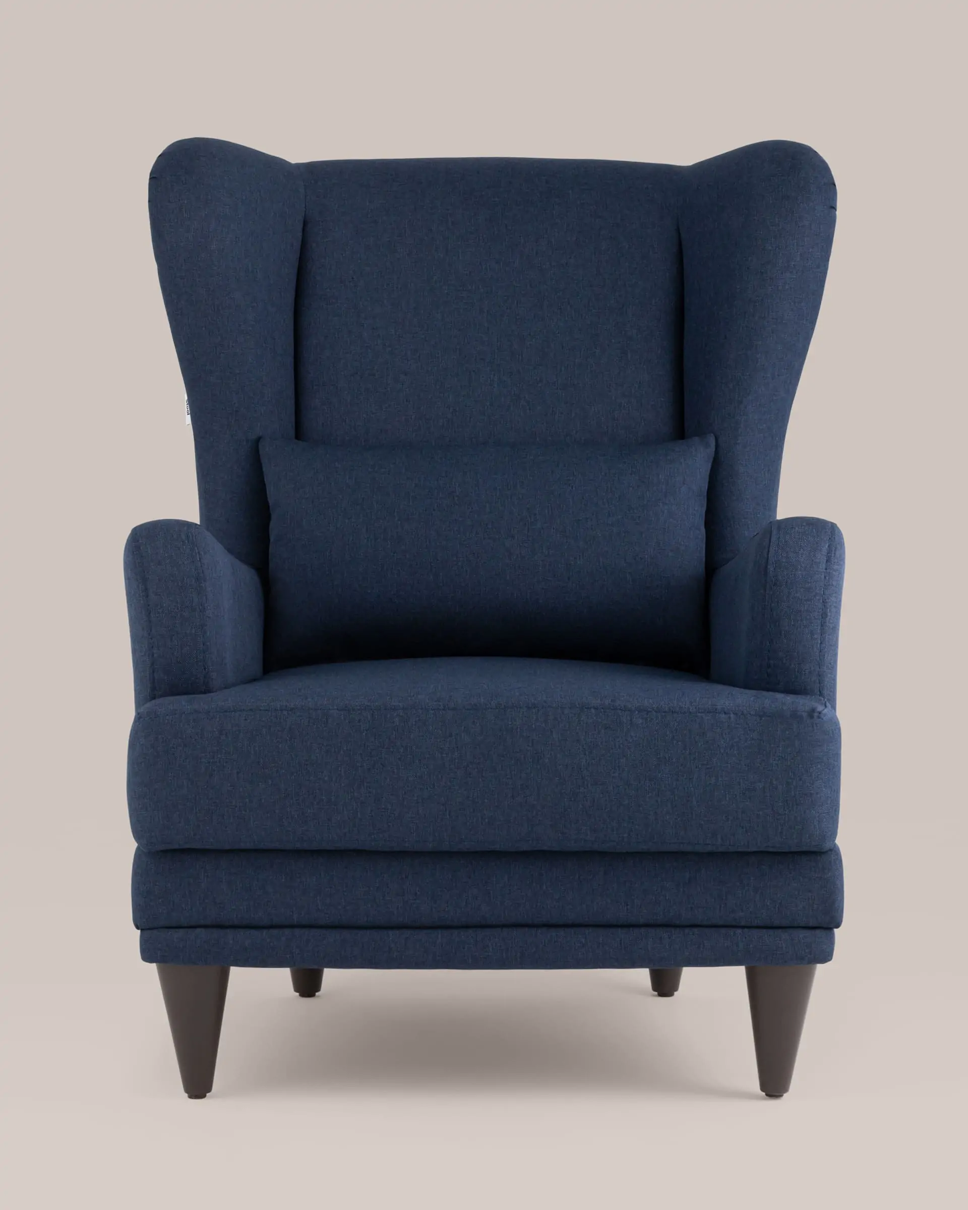 Кресло Скотт рогожка синий