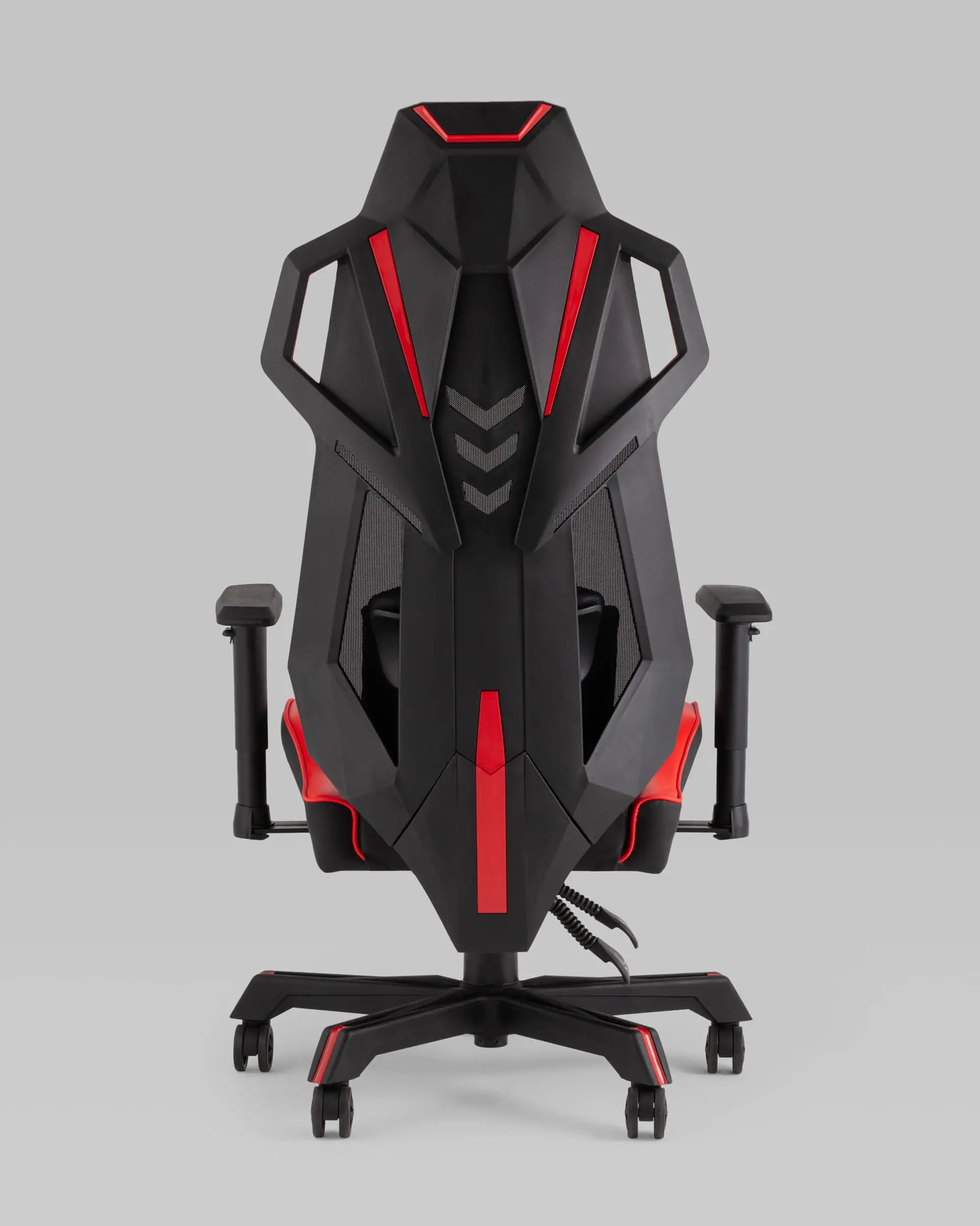 Кресло спортивное TopChairs Рэтчэт красный с высокой спинкой