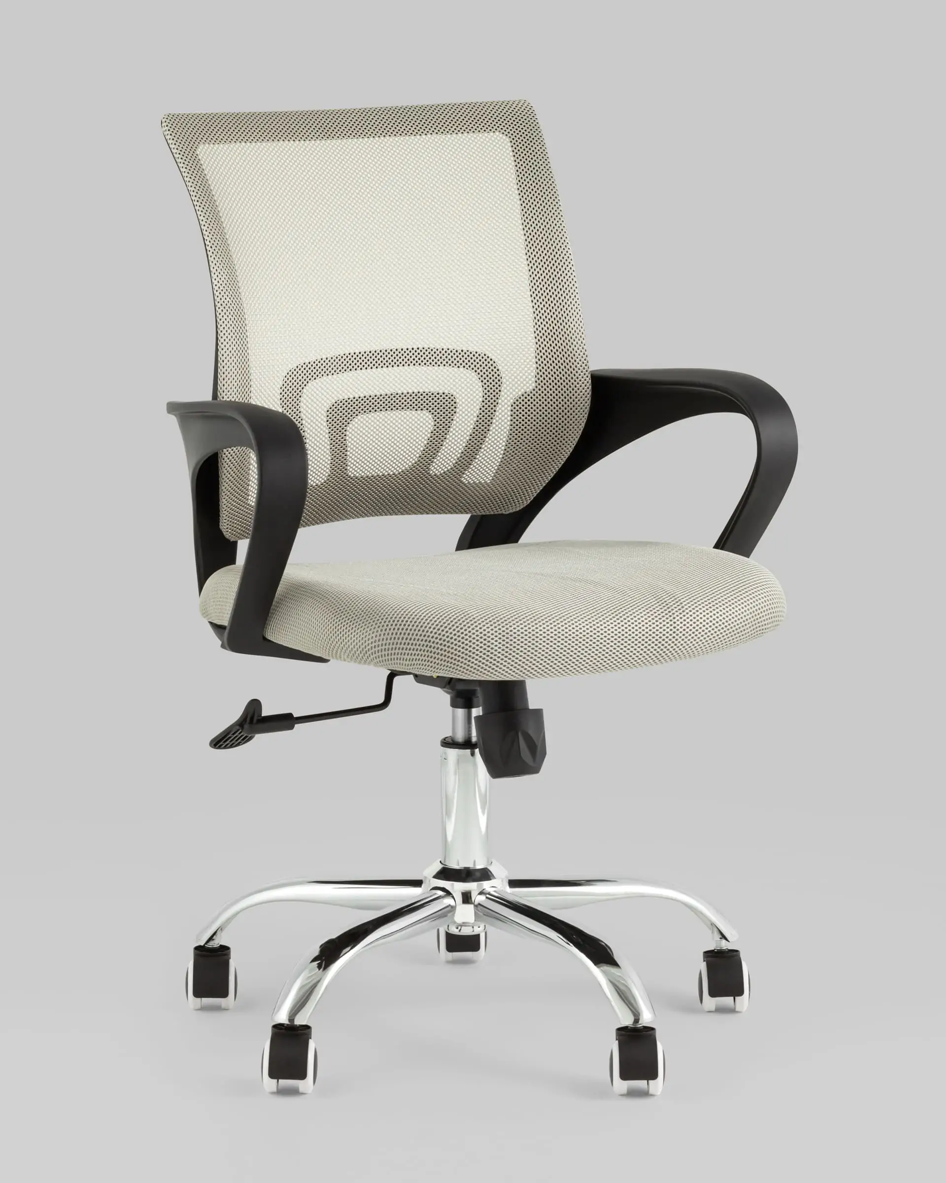 Кресло офисное TopChairs Simple New серый спинка сетка