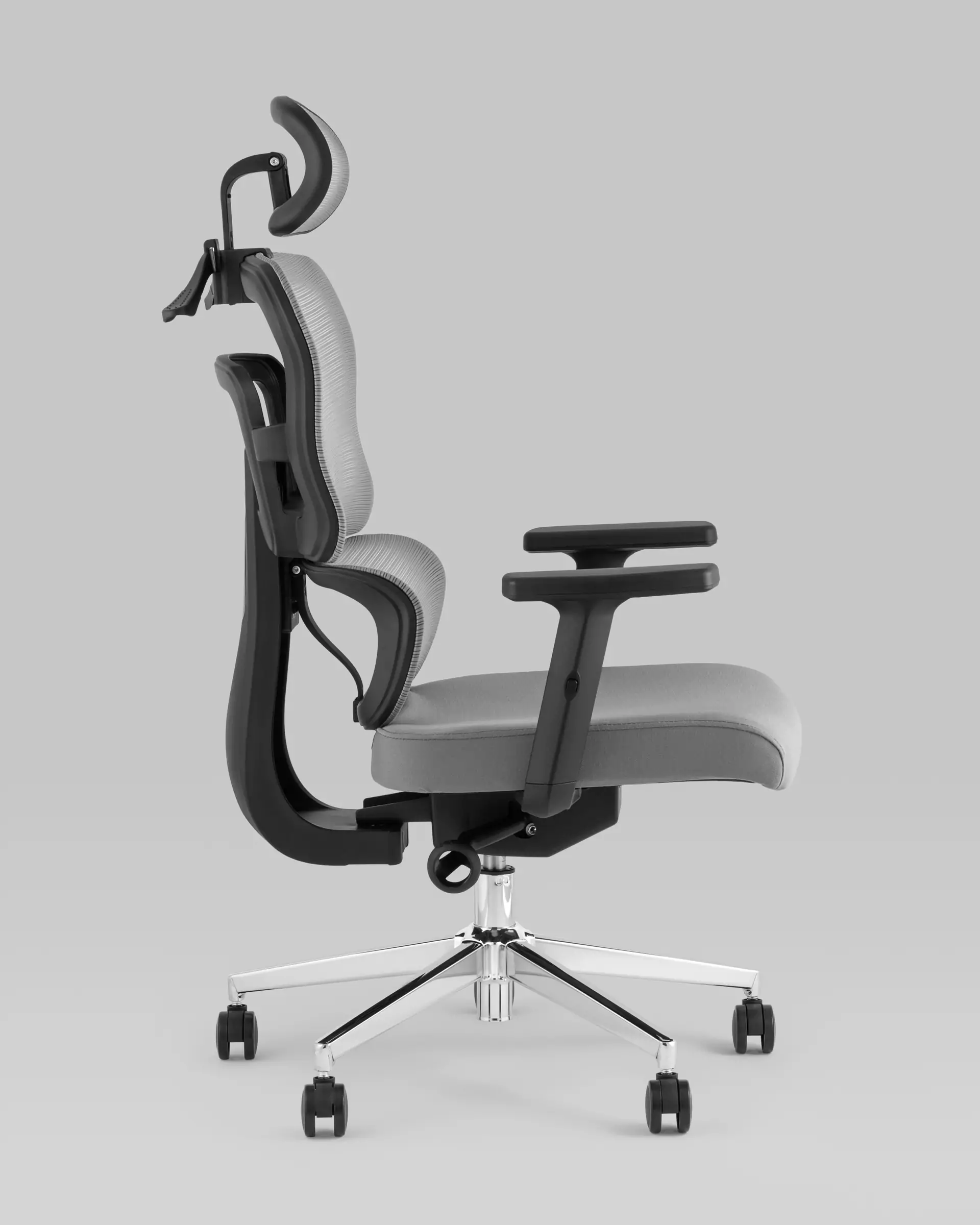 Кресло офисное TopChairs Techno серый