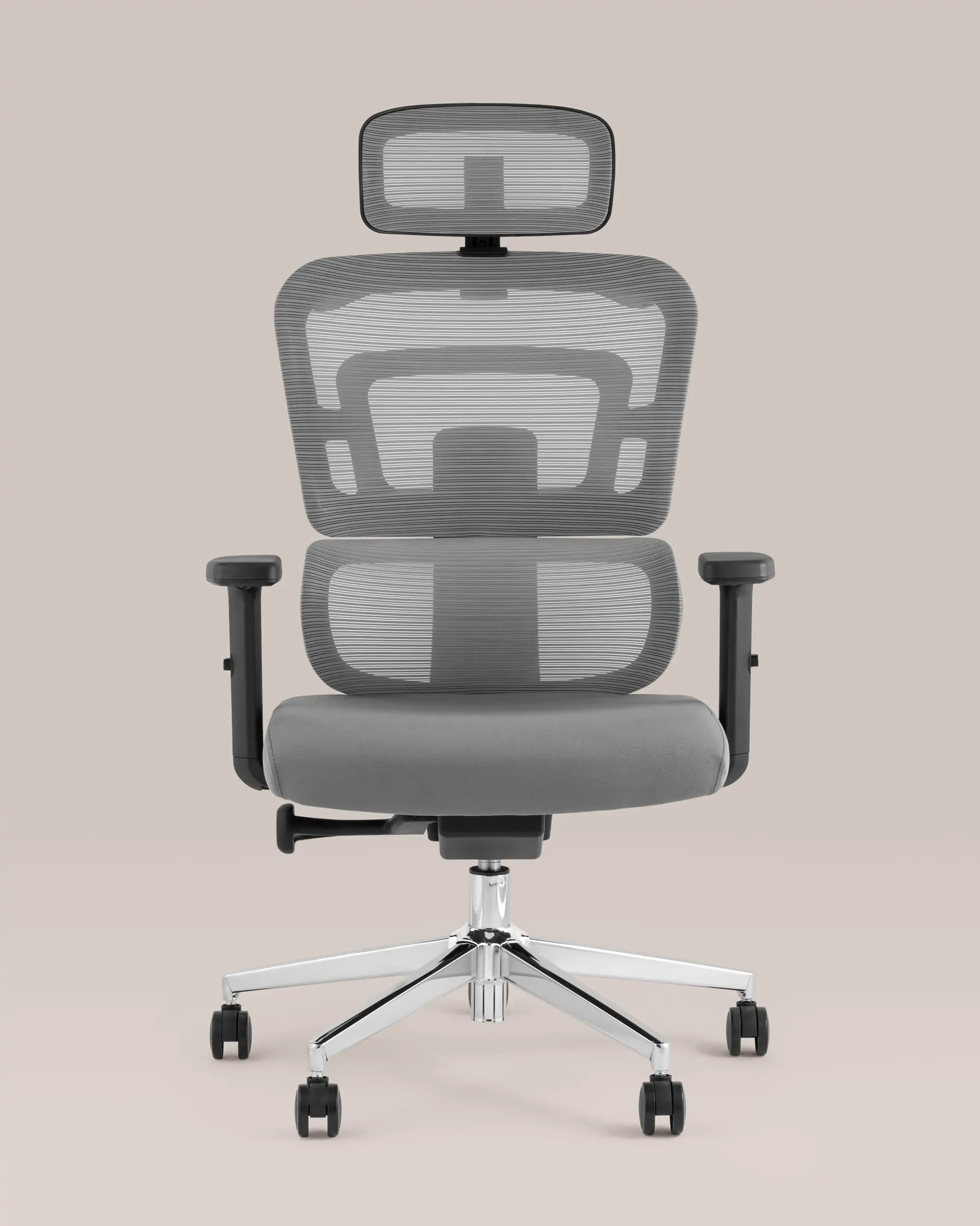 Кресло офисное TopChairs Techno серый