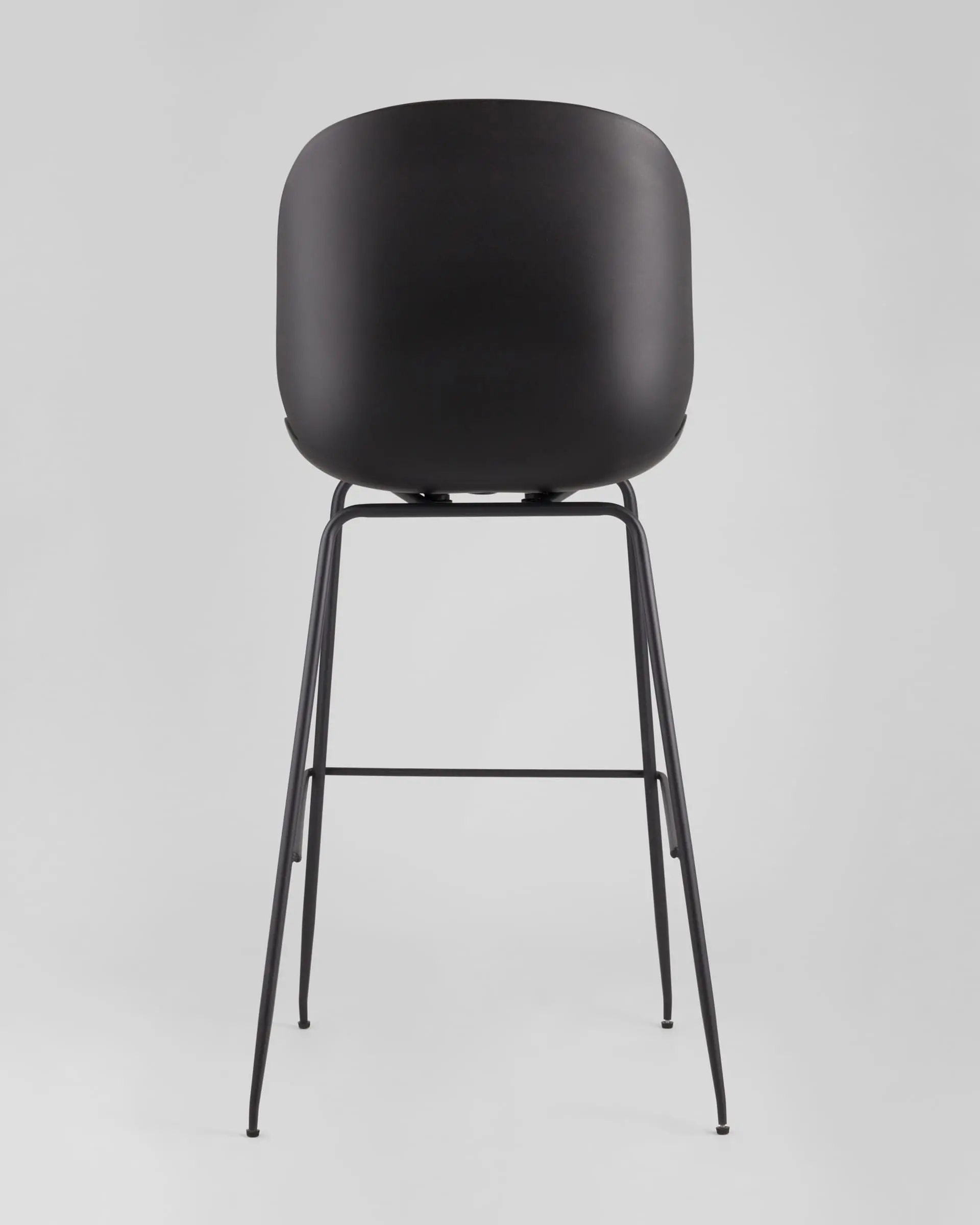 Стул барный Beetle PU со спинкой коричневый 4 шт