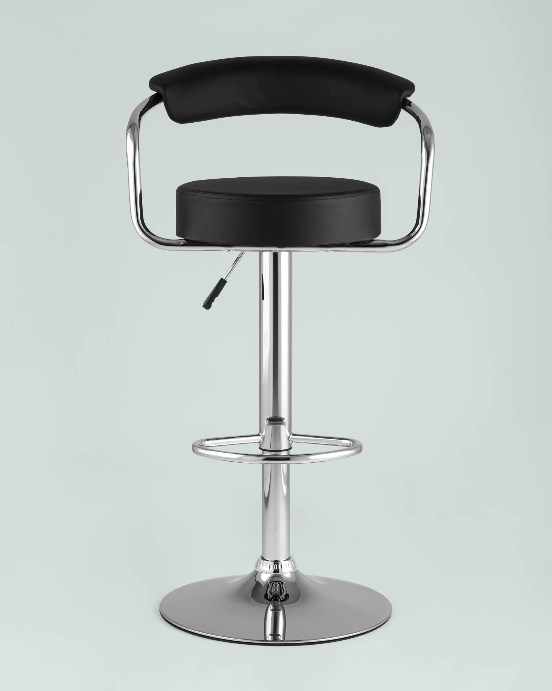 Стул барный на газлифте Орион черный 2 шт