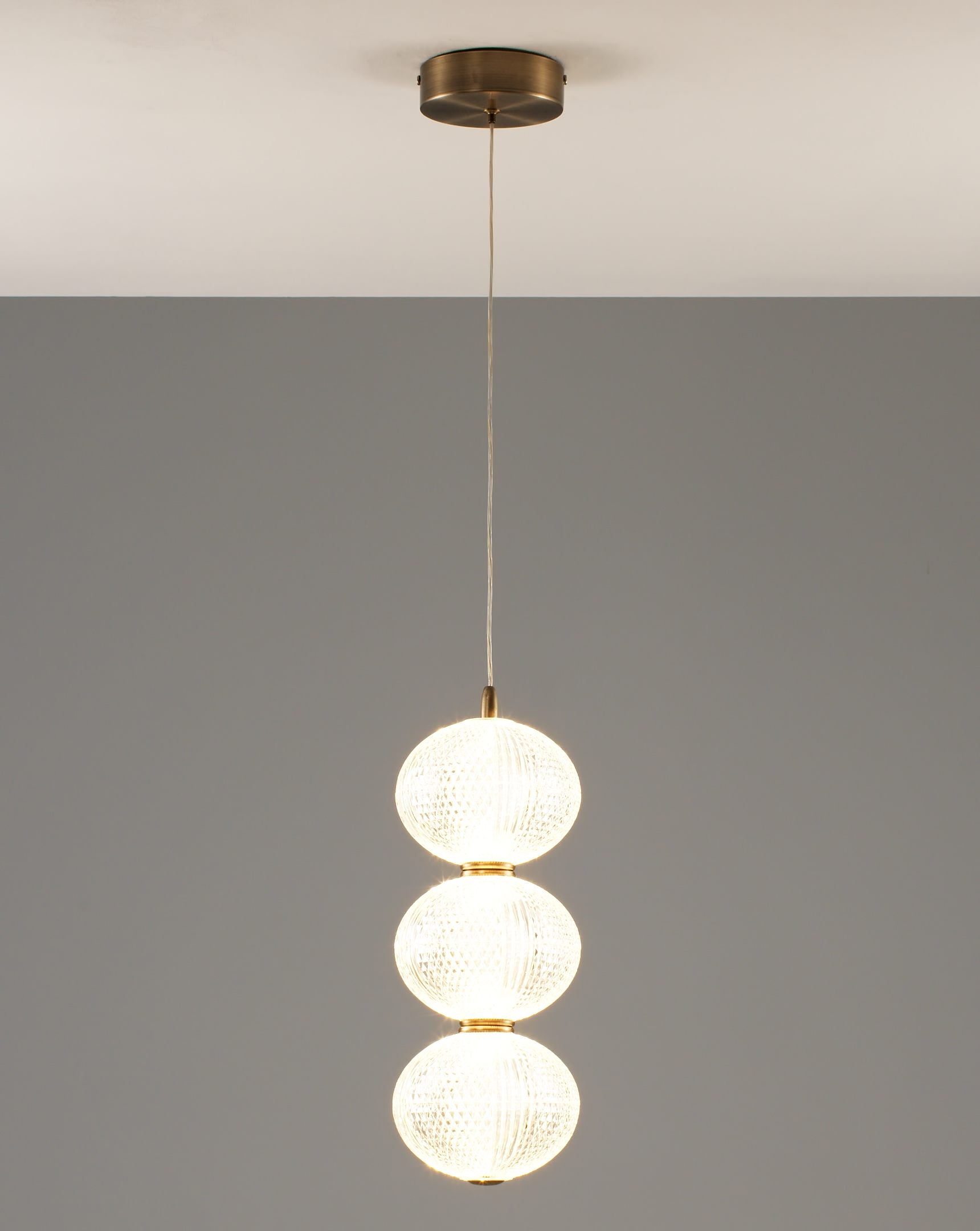 Светильник подвесной светодиодный Moderli V10708-PL Amber