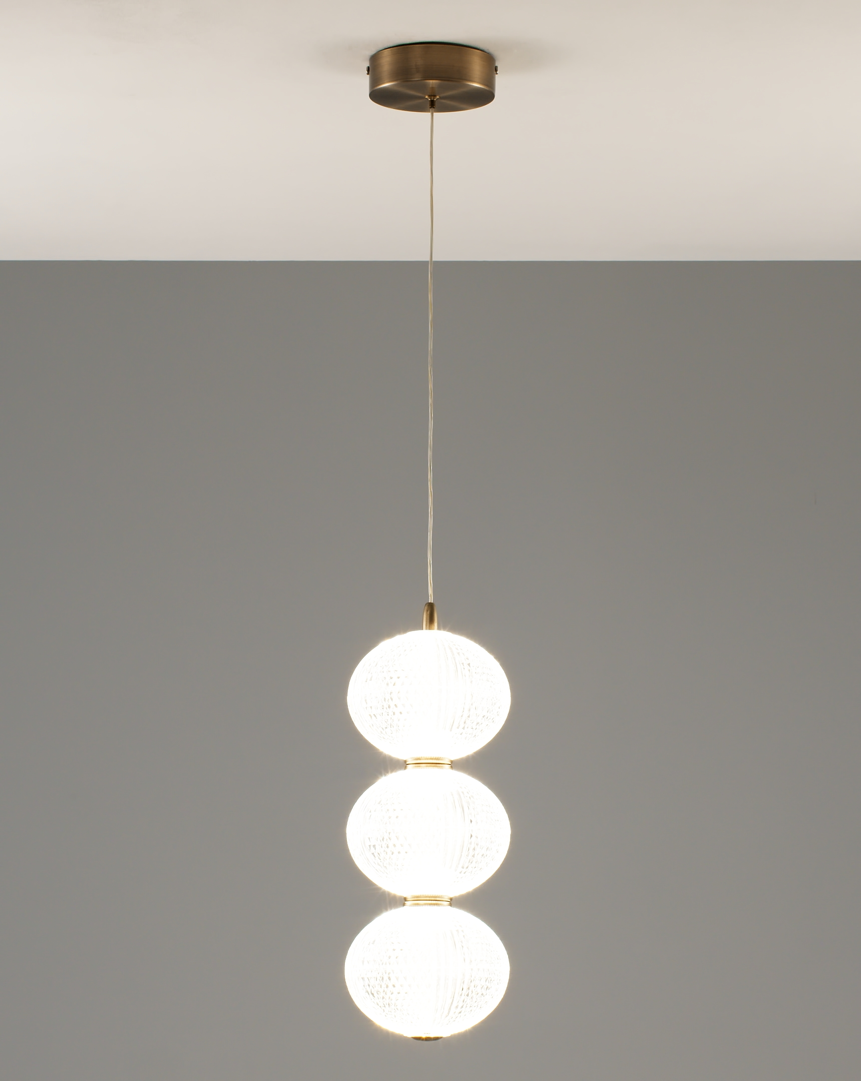 Светильник подвесной светодиодный Moderli V10708-PL Amber