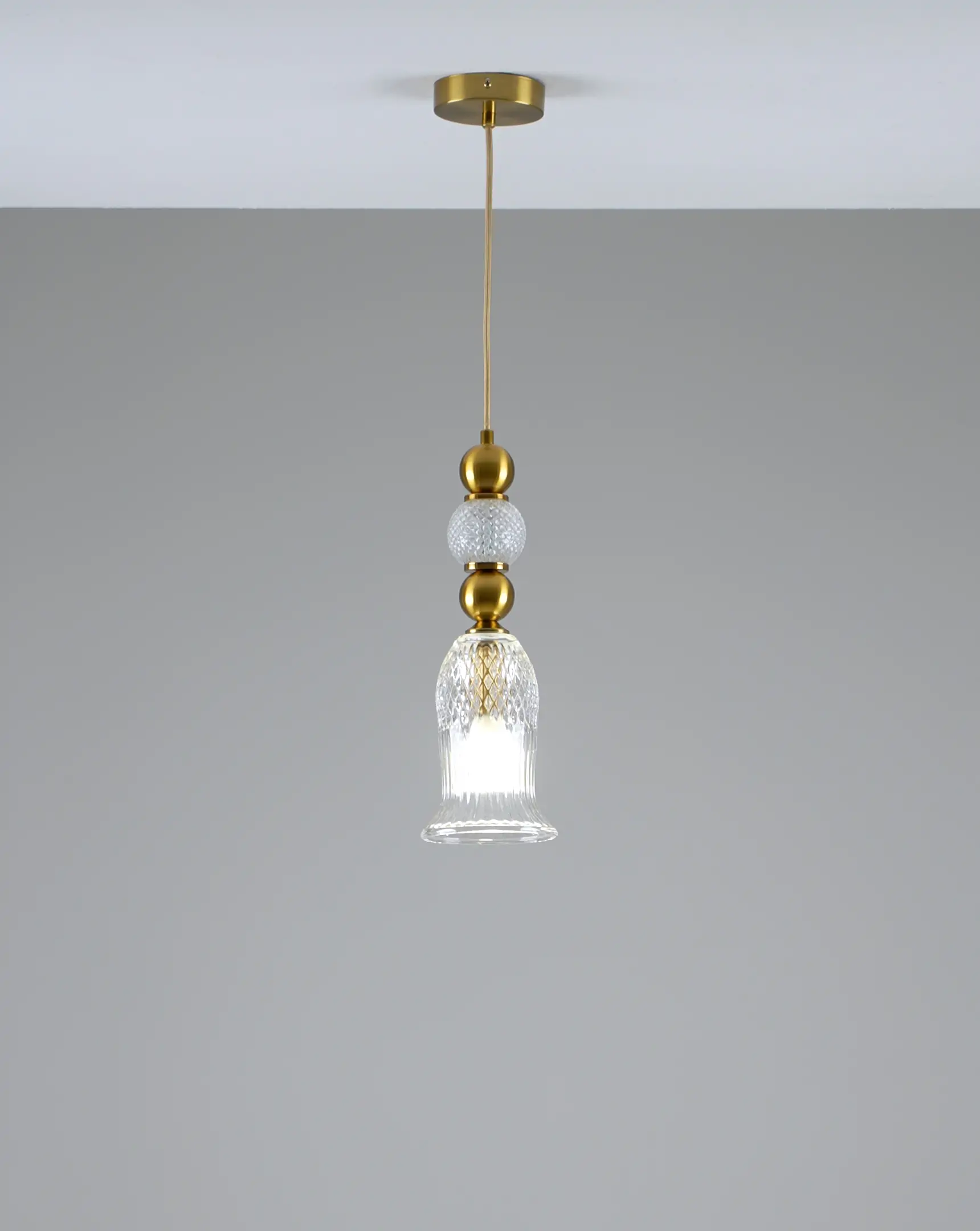 Светильник подвесной Moderli V10908-P Glassy