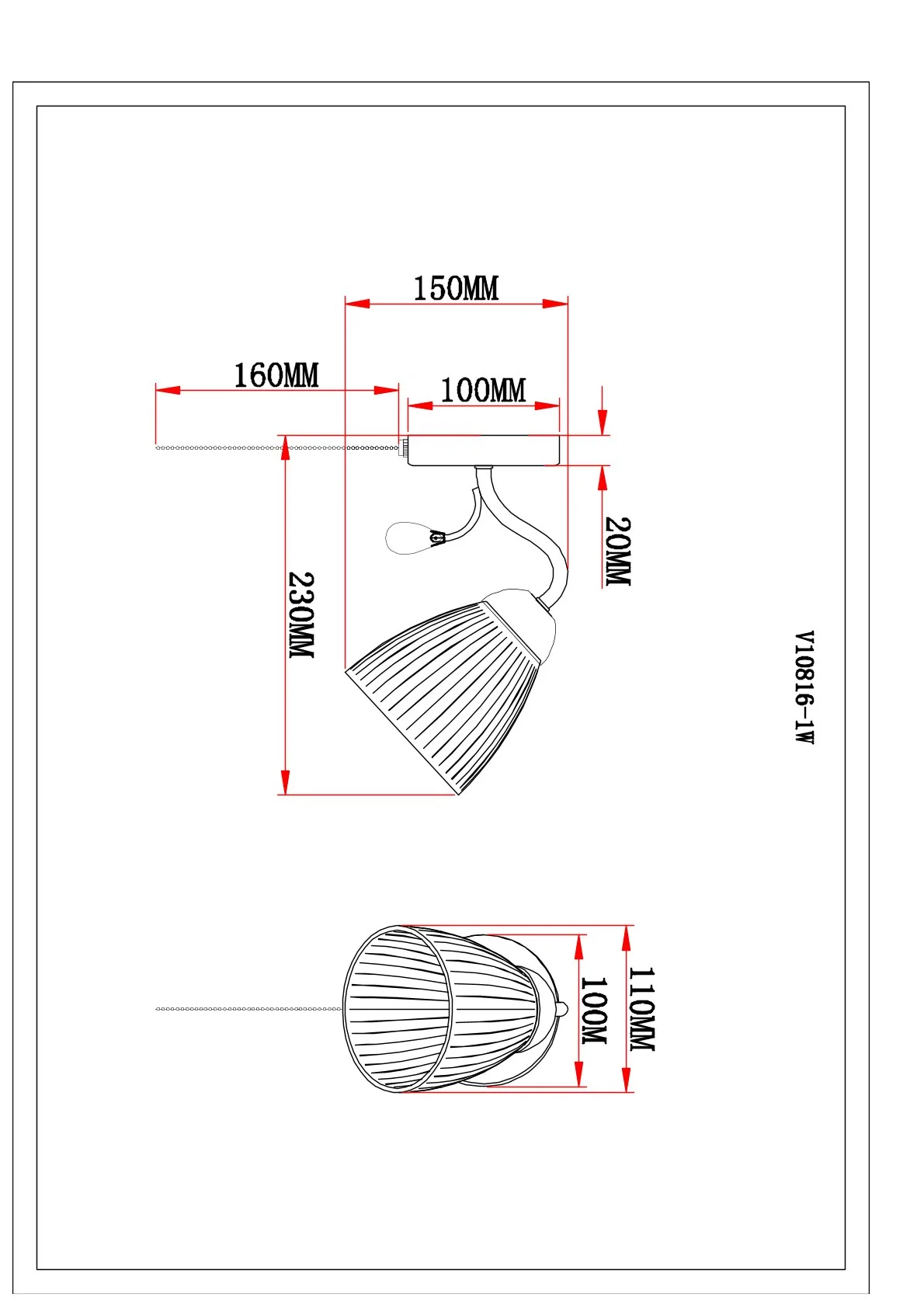 Бра Moderli V10816-1W Sandy