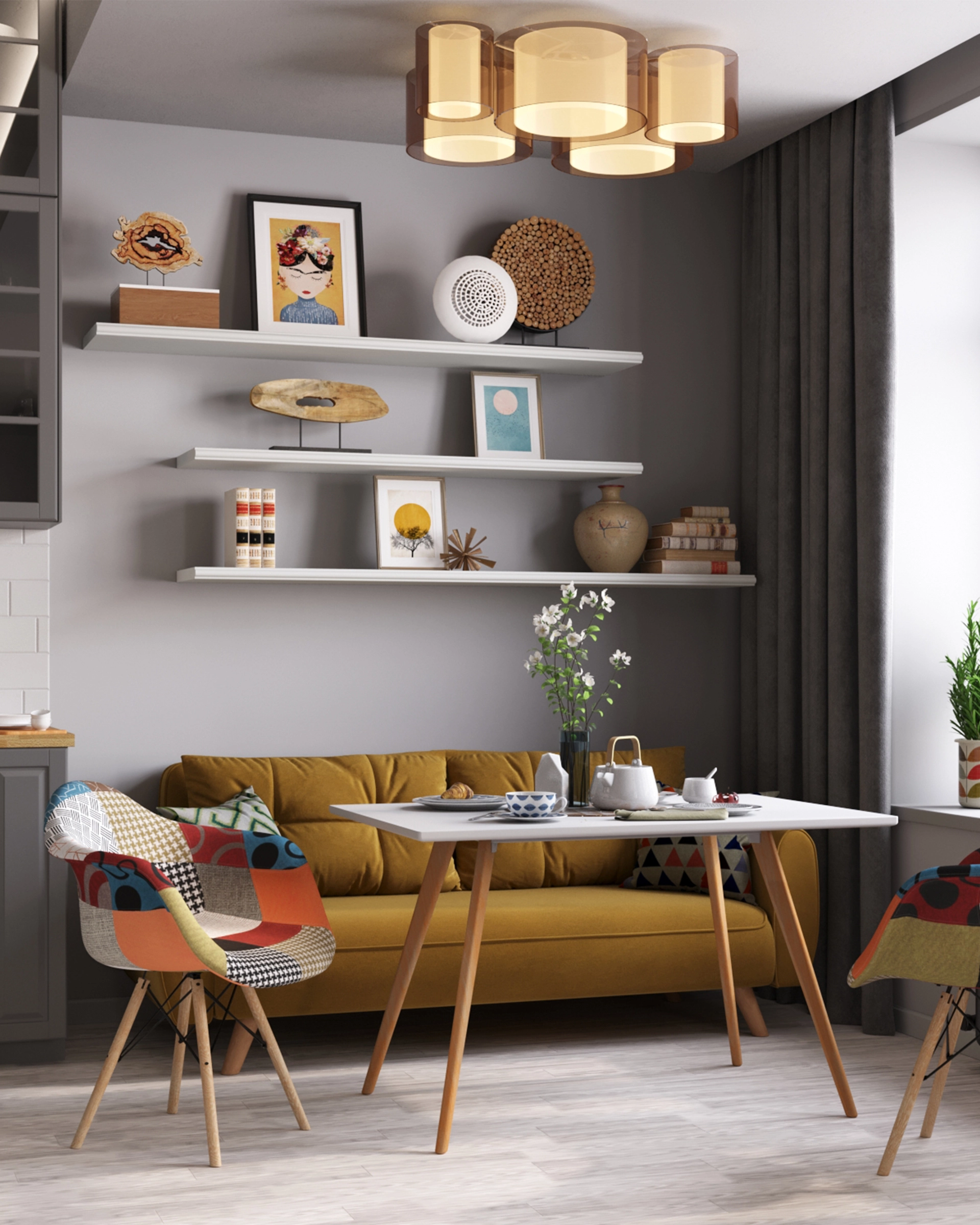 Светильник потолочный Moderli V10624-5C Room