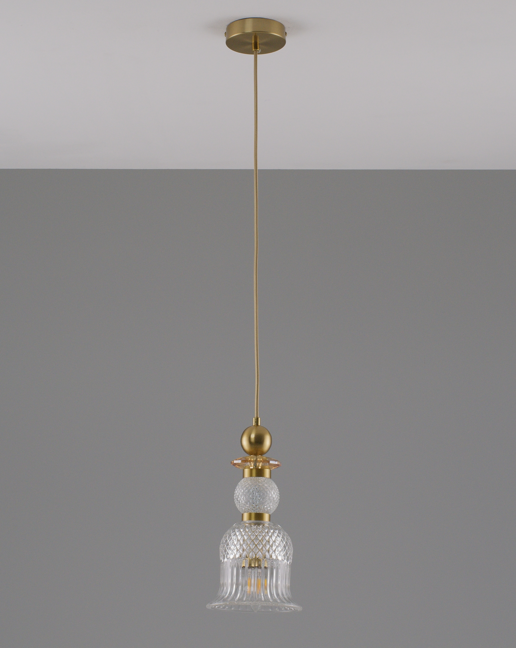 Светильник подвесной Moderli V10905-P Glassy