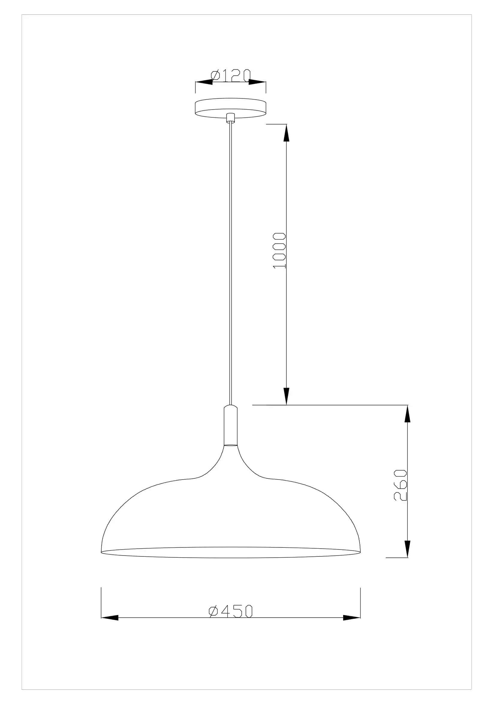Подвесной светильник Moderli V10654-1P Hygo
