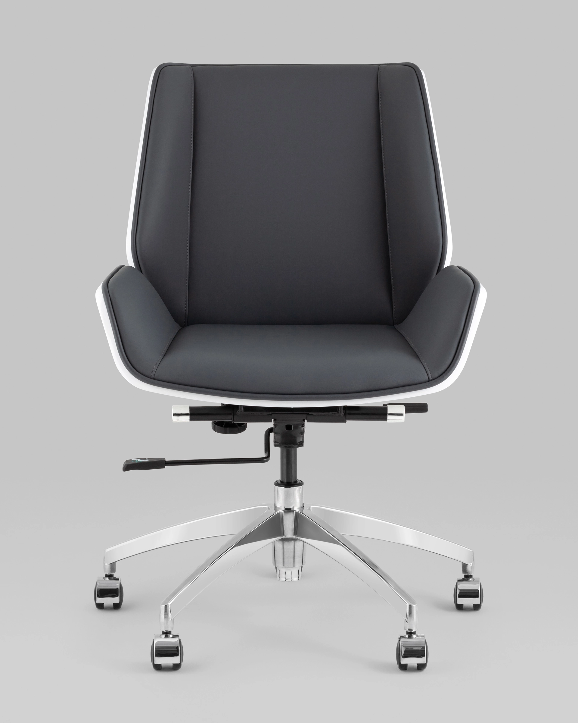Кресло офисное TopChairs Crown SN серо-голубой