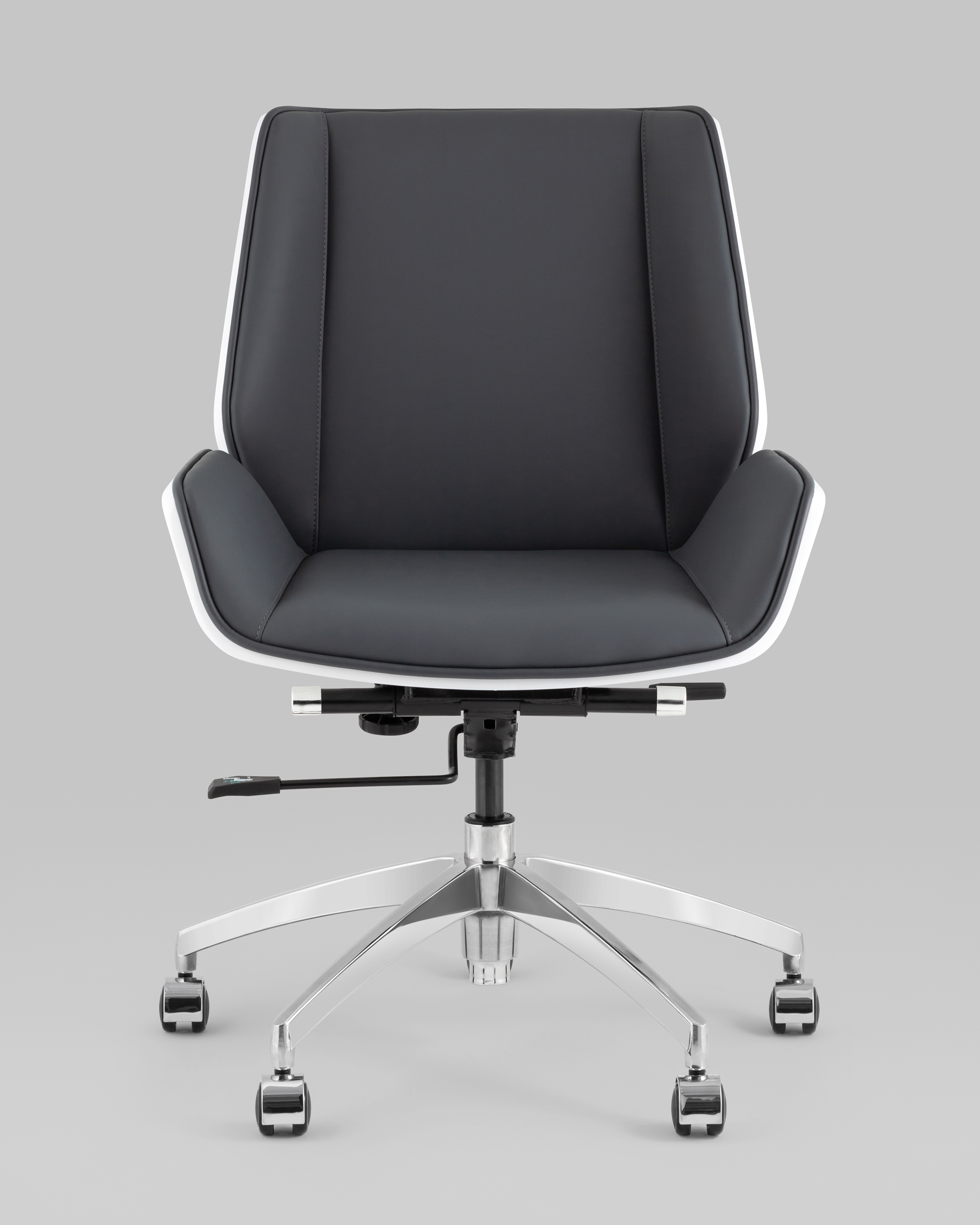 Кресло офисное TopChairs Crown SN серо-голубой