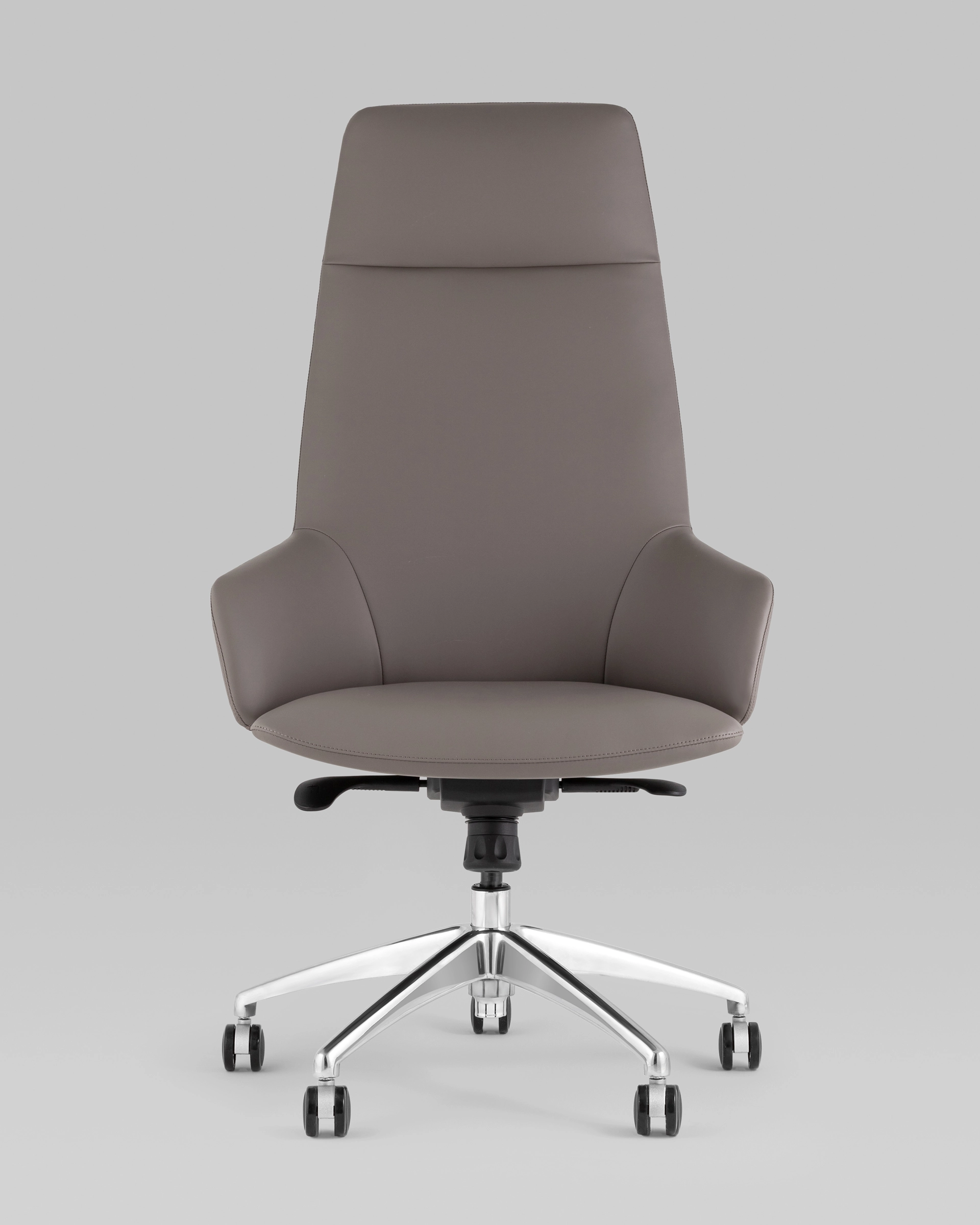 Кресло руководителя TopChairs Bow серый