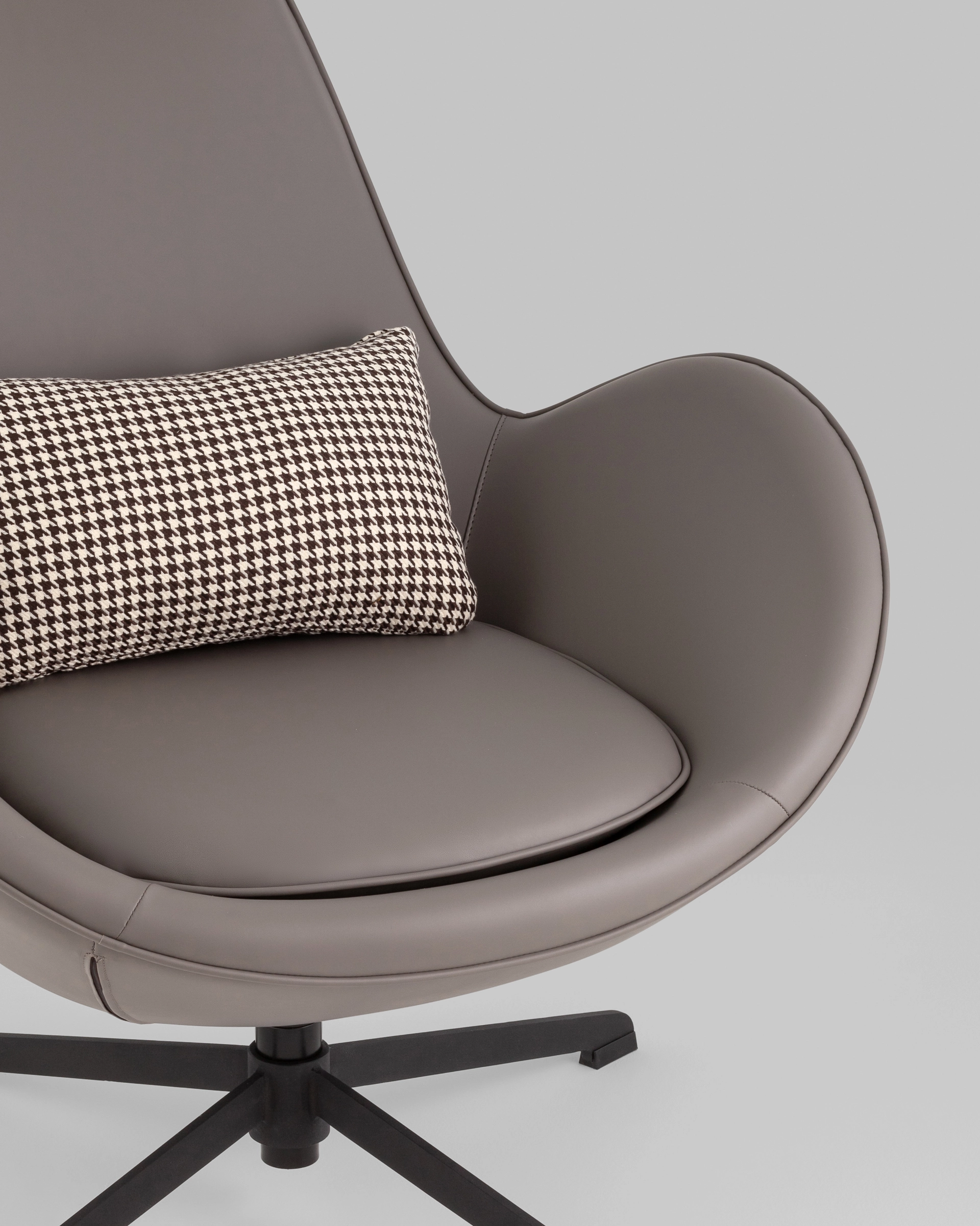 Кресло TopChairs Ostra серый