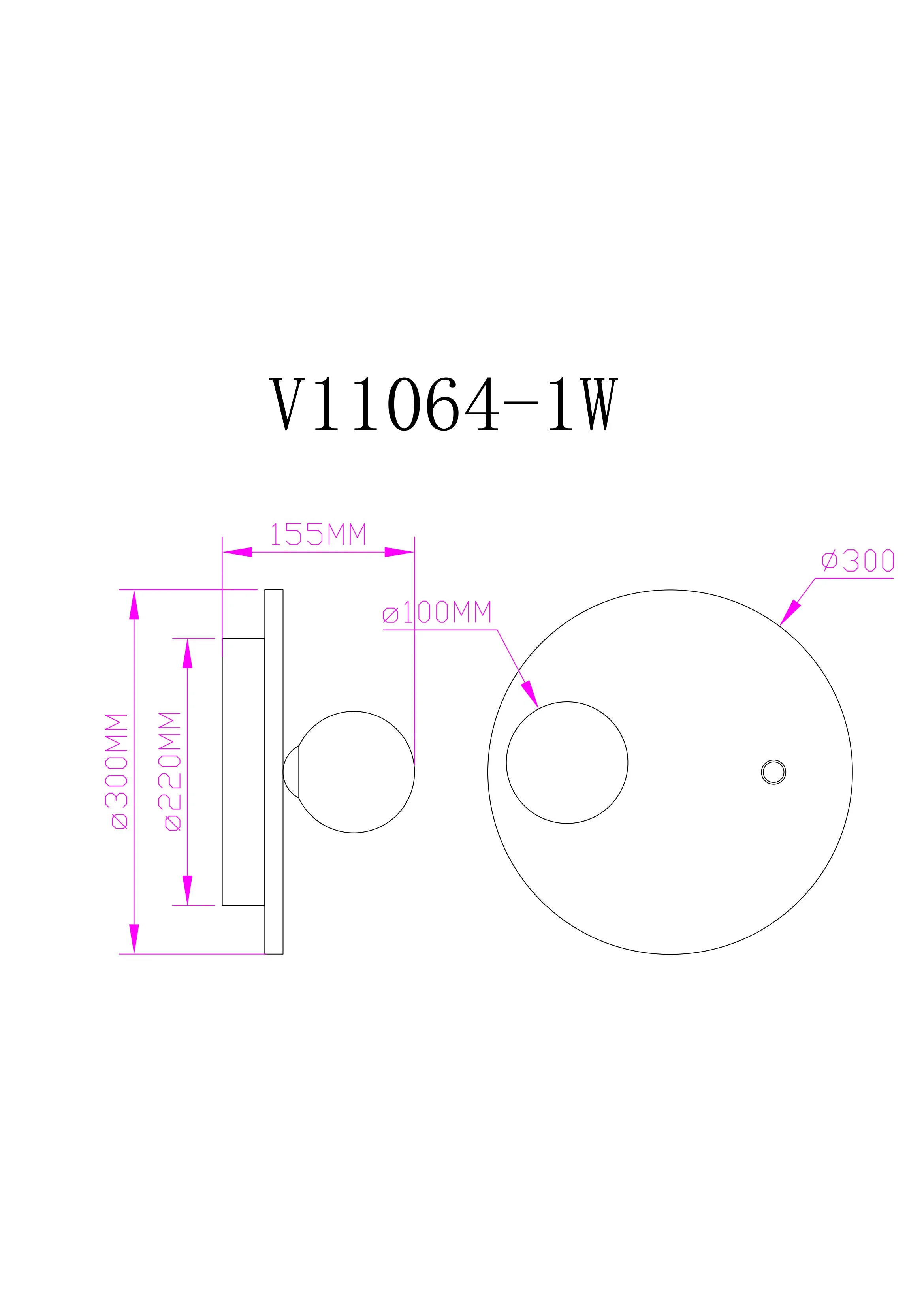 Светильник настенный Moderli V11064-1W Cavity