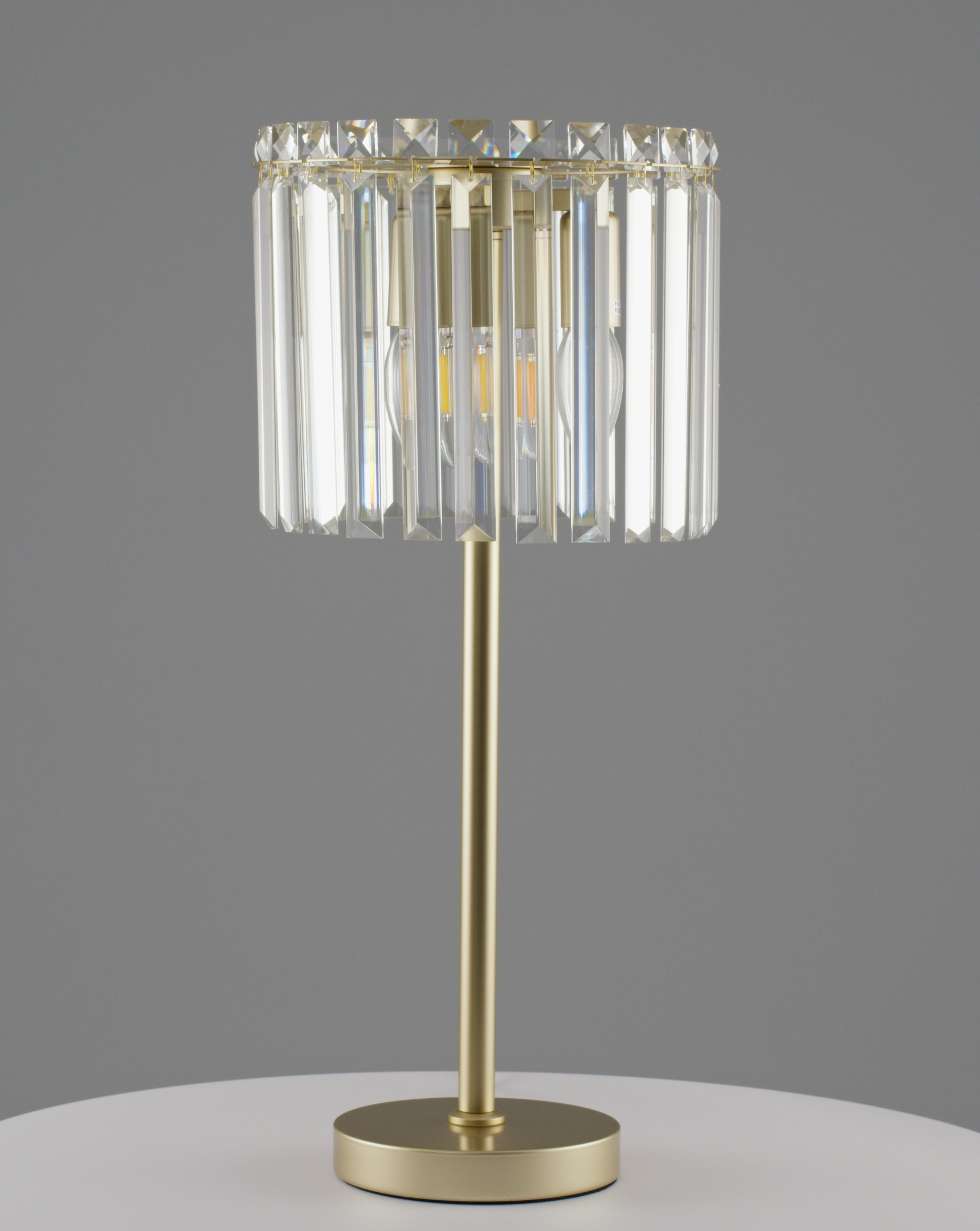 Лампа настольная Moderli V10745-3T Crystal