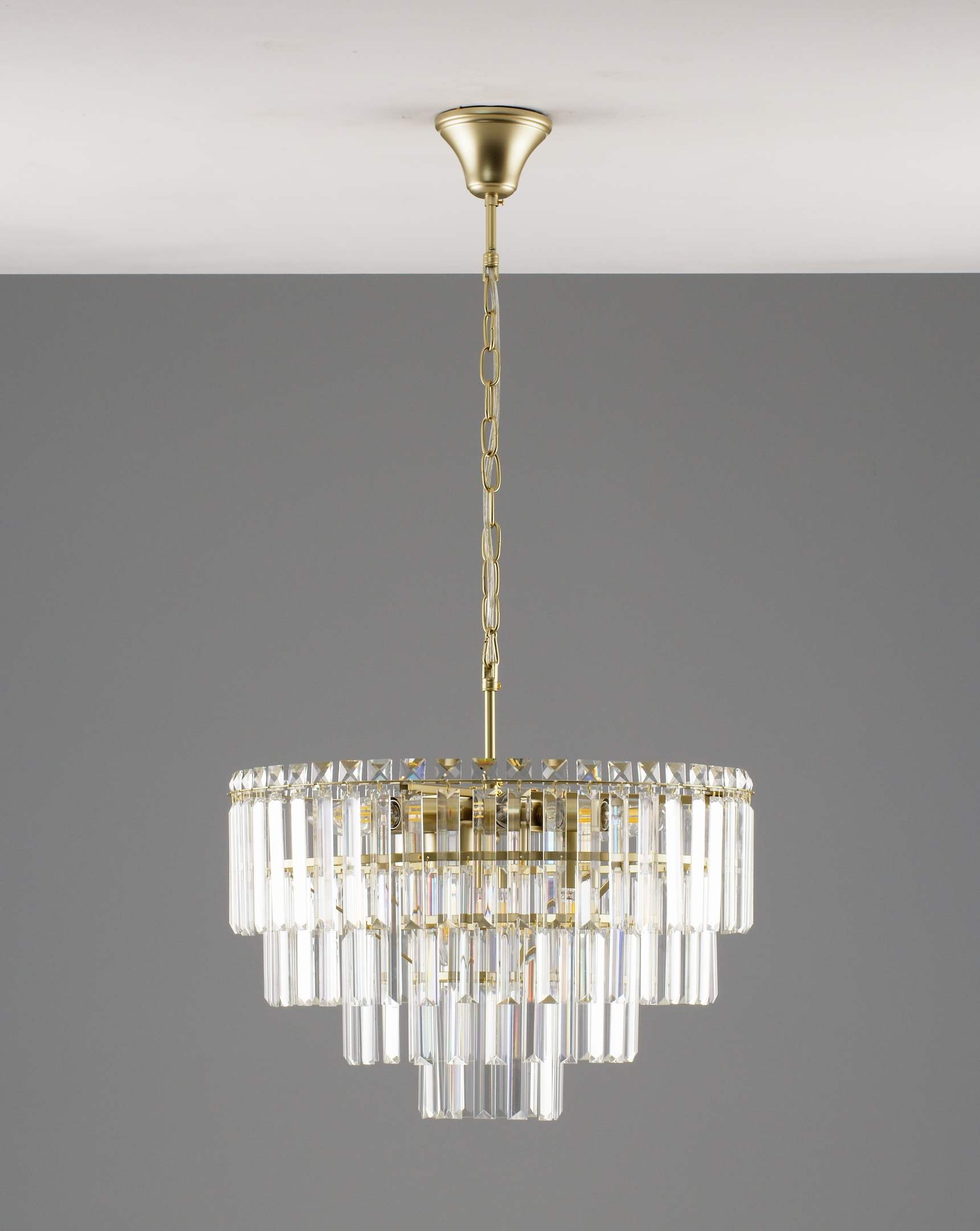 Люстра подвесная Moderli V10740-4P Crystal