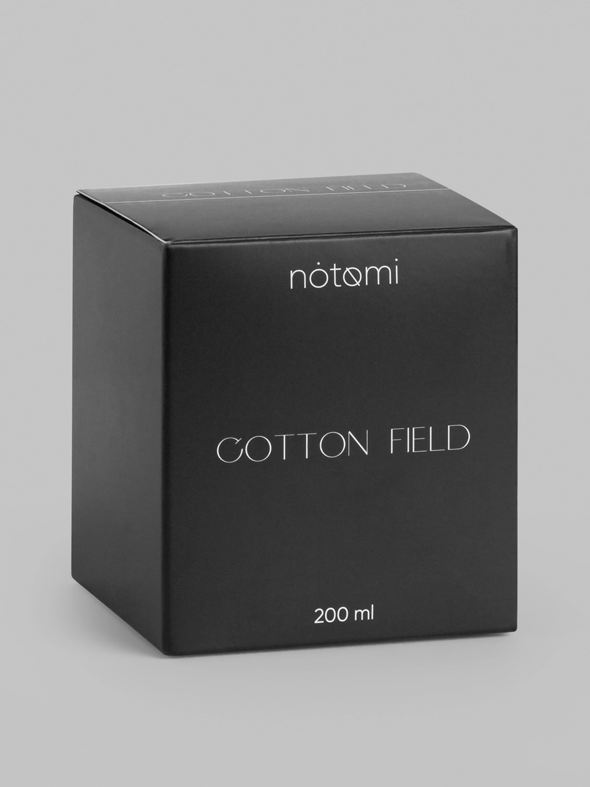Свеча в банке Notomi Cotton Field, 200мл