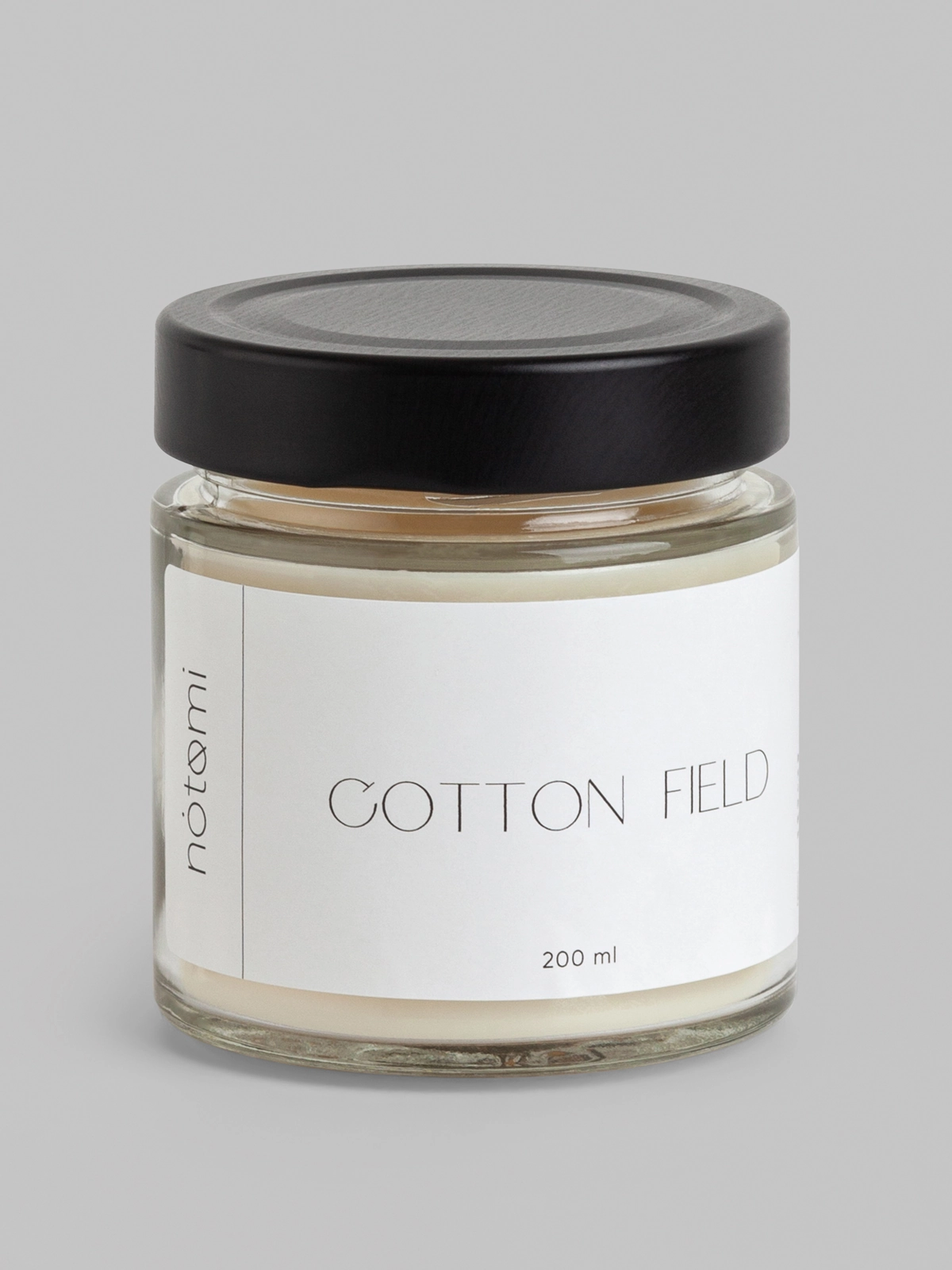 Свеча в банке Notomi Cotton Field, 200мл