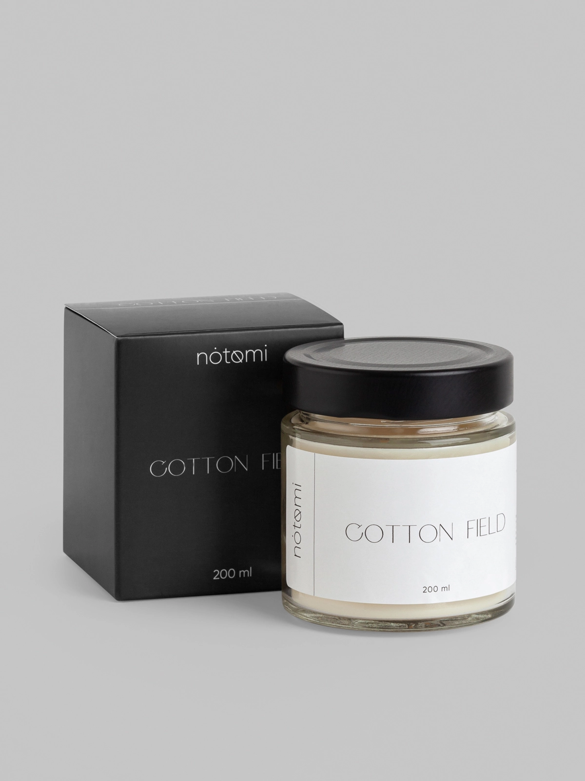 Свеча в банке Notomi Cotton Field, 200мл