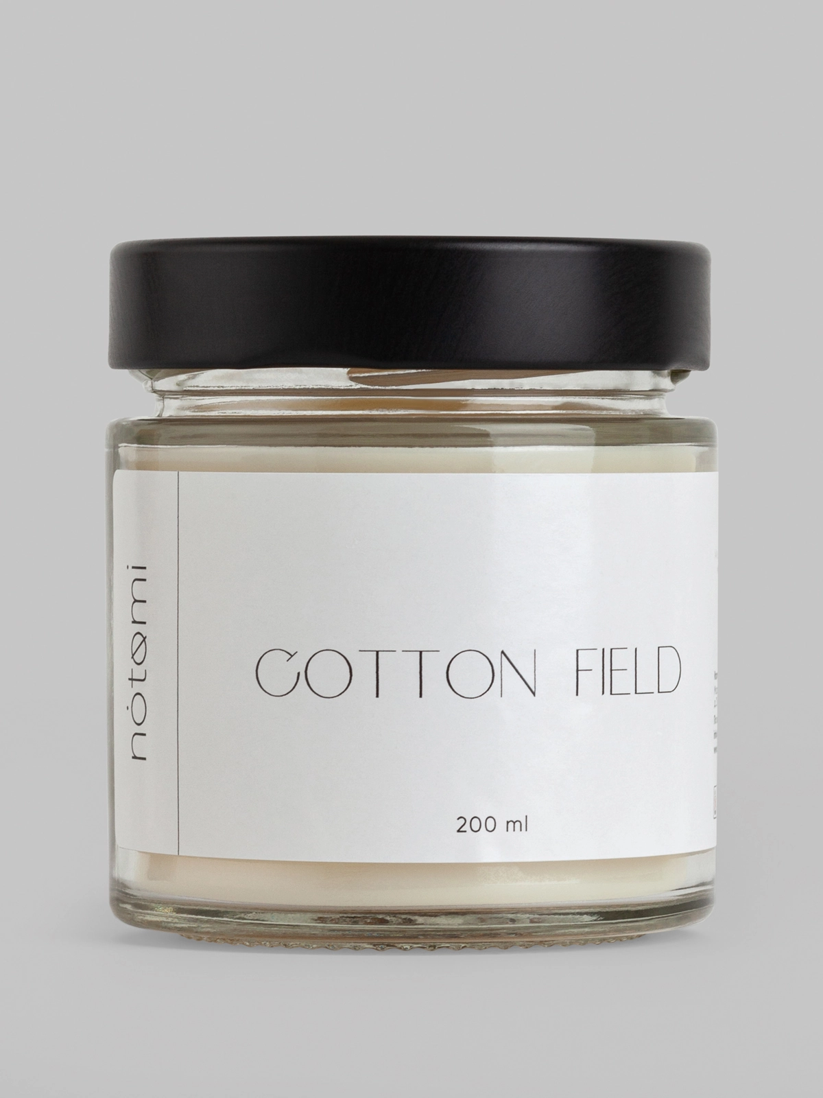 Свеча в банке Notomi Cotton Field, 200мл