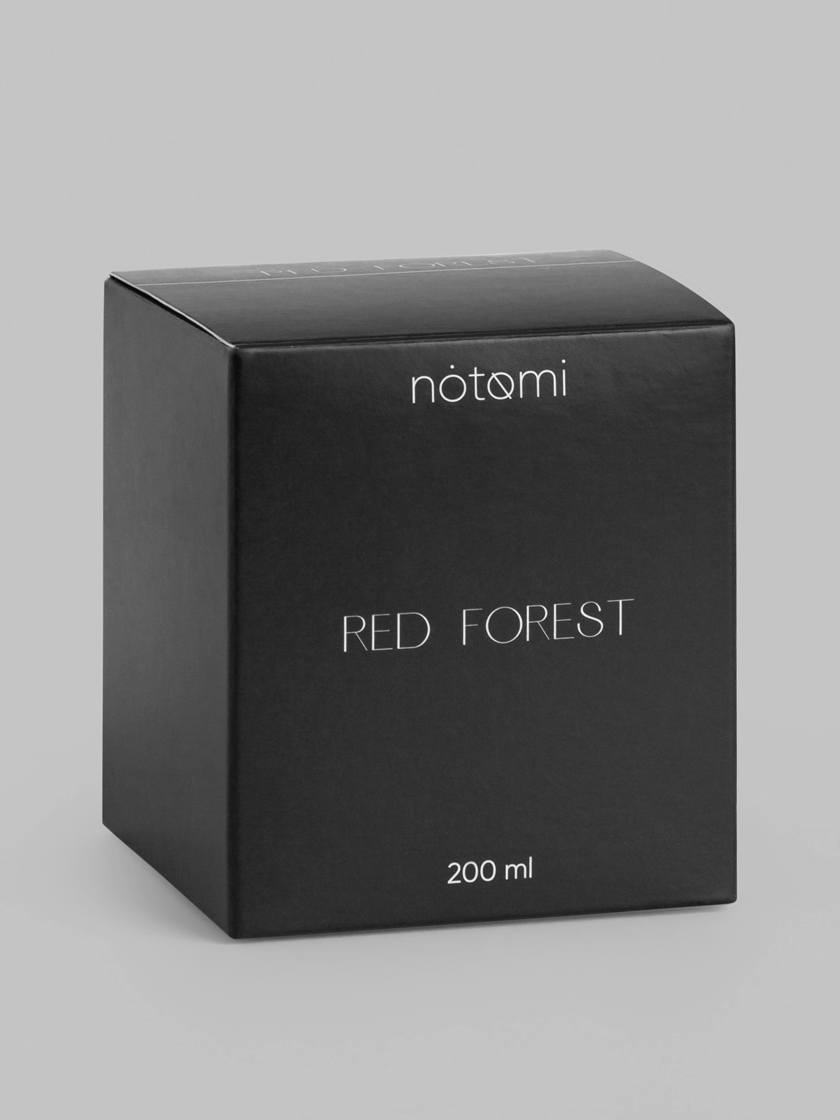 Свеча в банке Notomi Red Forest, 200мл