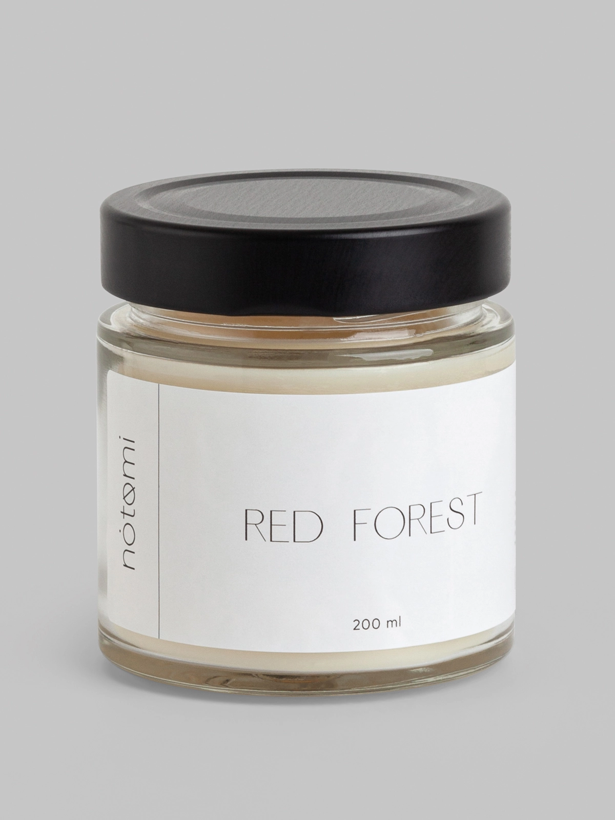Свеча в банке Notomi Red Forest, 200мл
