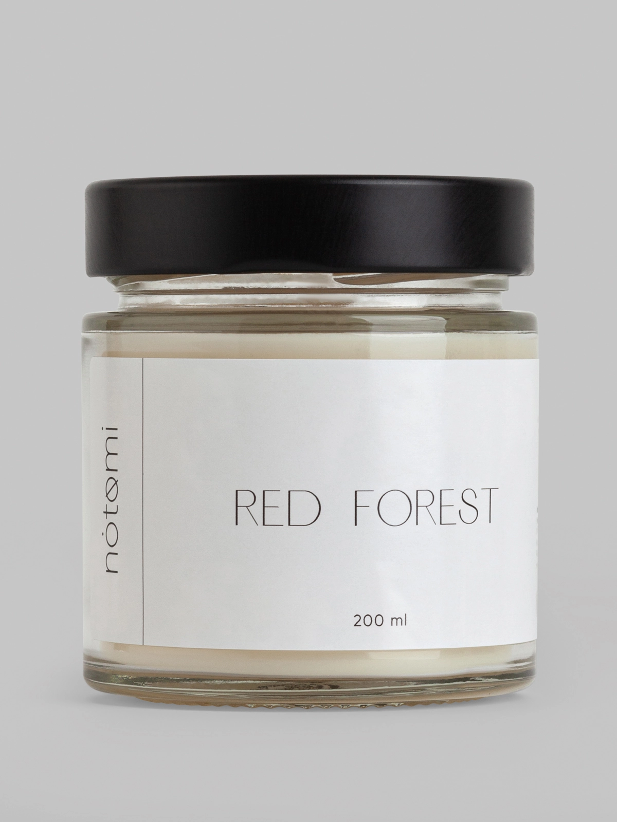 Свеча в банке Notomi Red Forest, 200мл