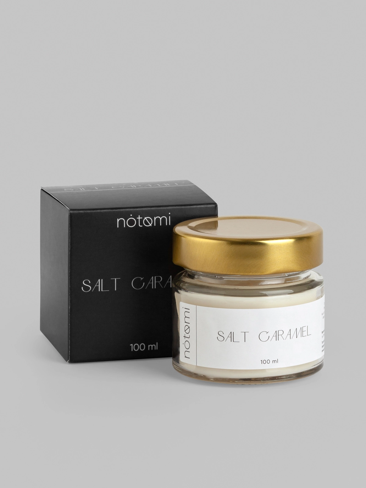 Свеча в банке Notomi Salt Caramel, 100мл