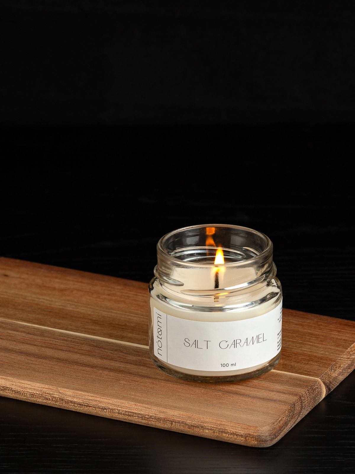 Свеча в банке Notomi Salt Caramel, 100мл