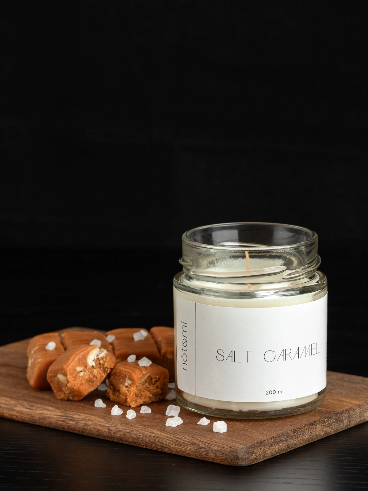 Свеча в банке Notomi Salt Caramel, 200мл