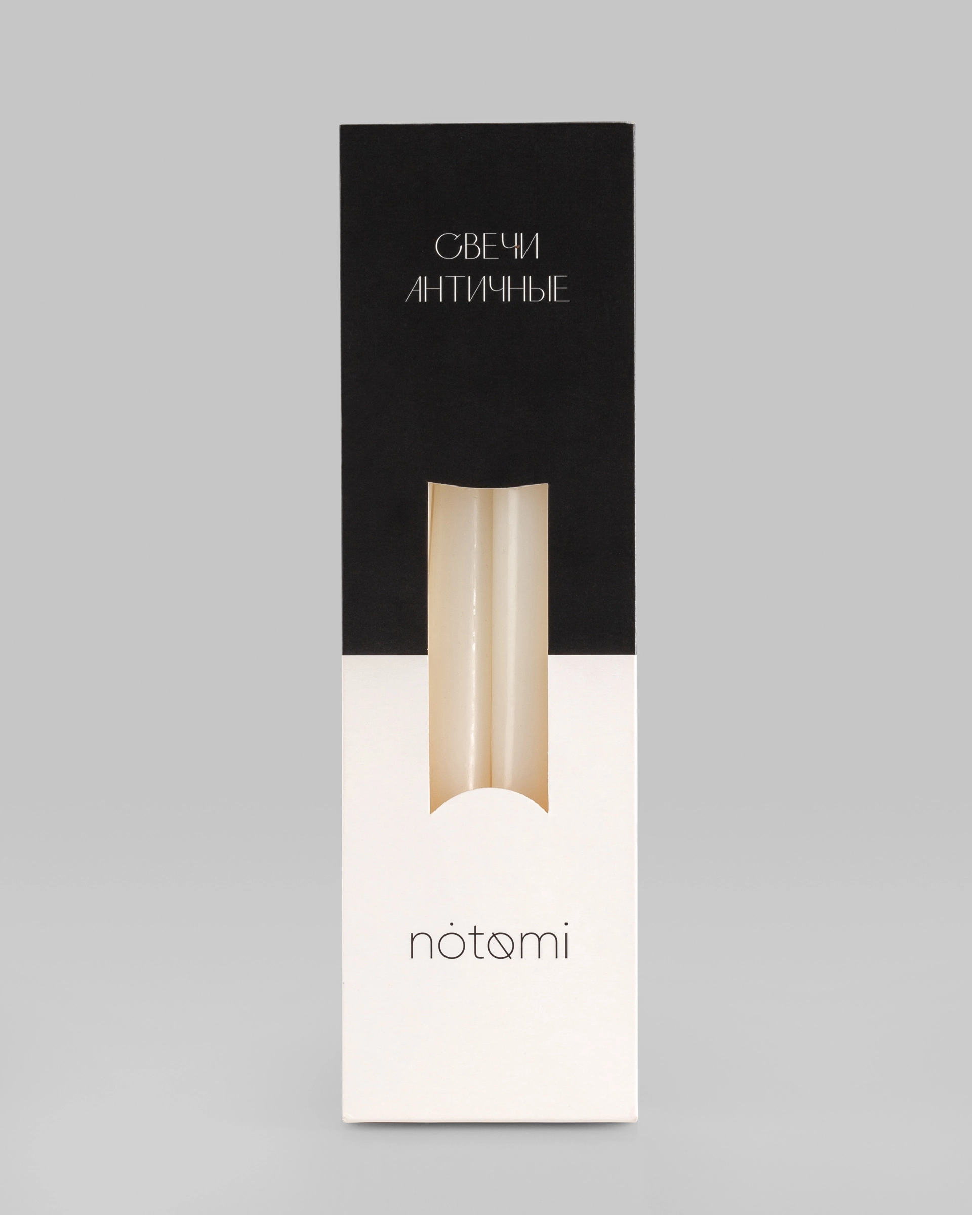 Свечи античные Notomi 4 штуки