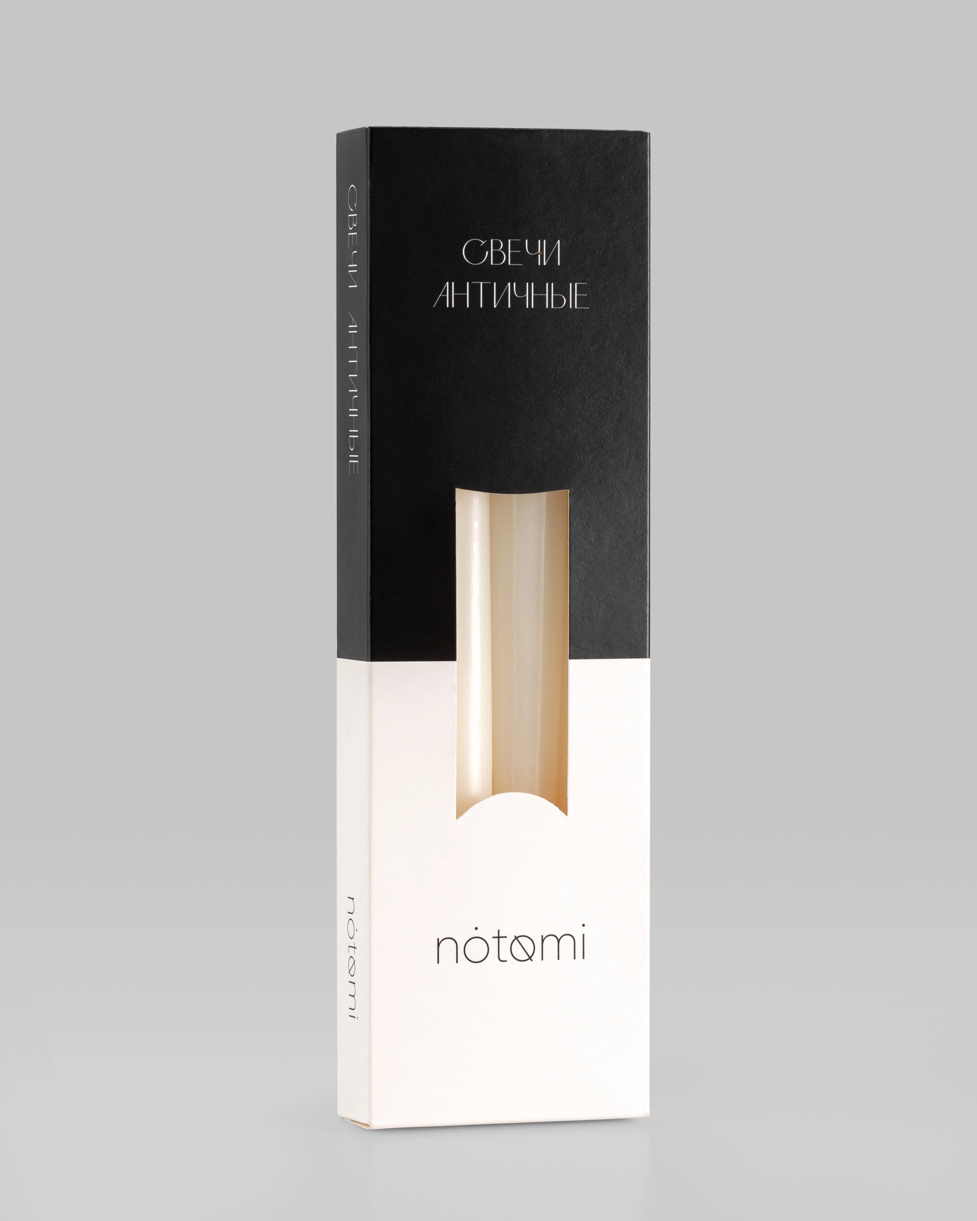 Свечи античные Notomi 4 штуки
