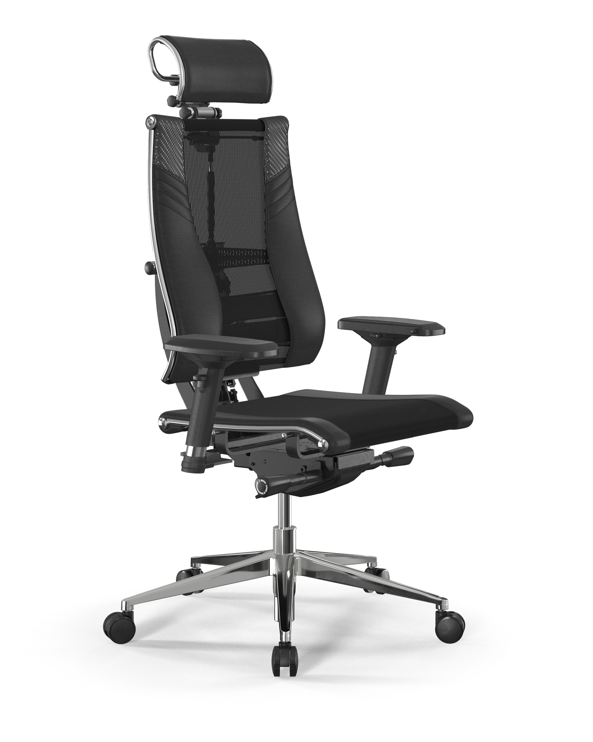 Кресло офисное METTA Y 4DT B2-15D YM93+Infinity+carbon подлокотники 4D
