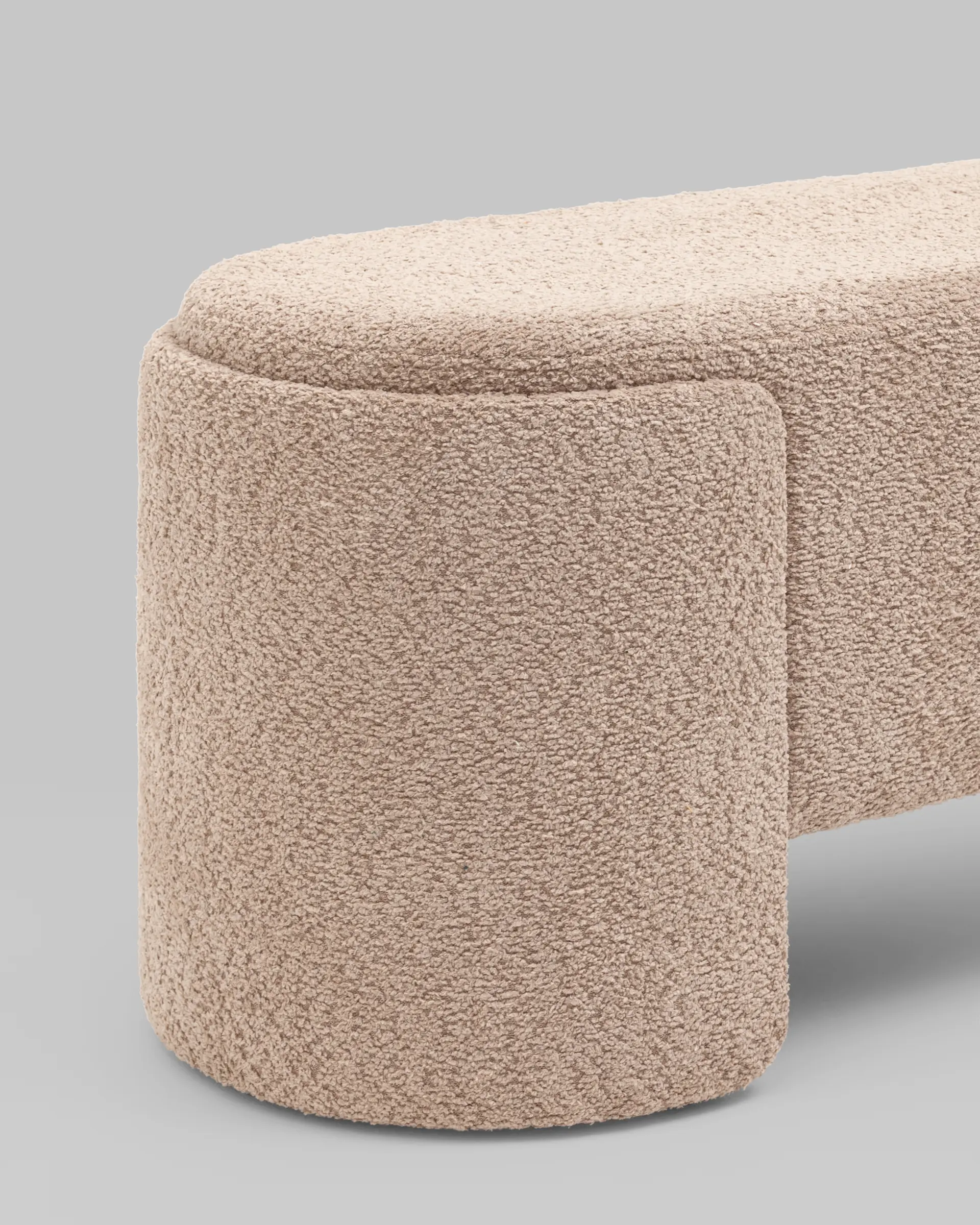 Банкетка Taks букле капучино