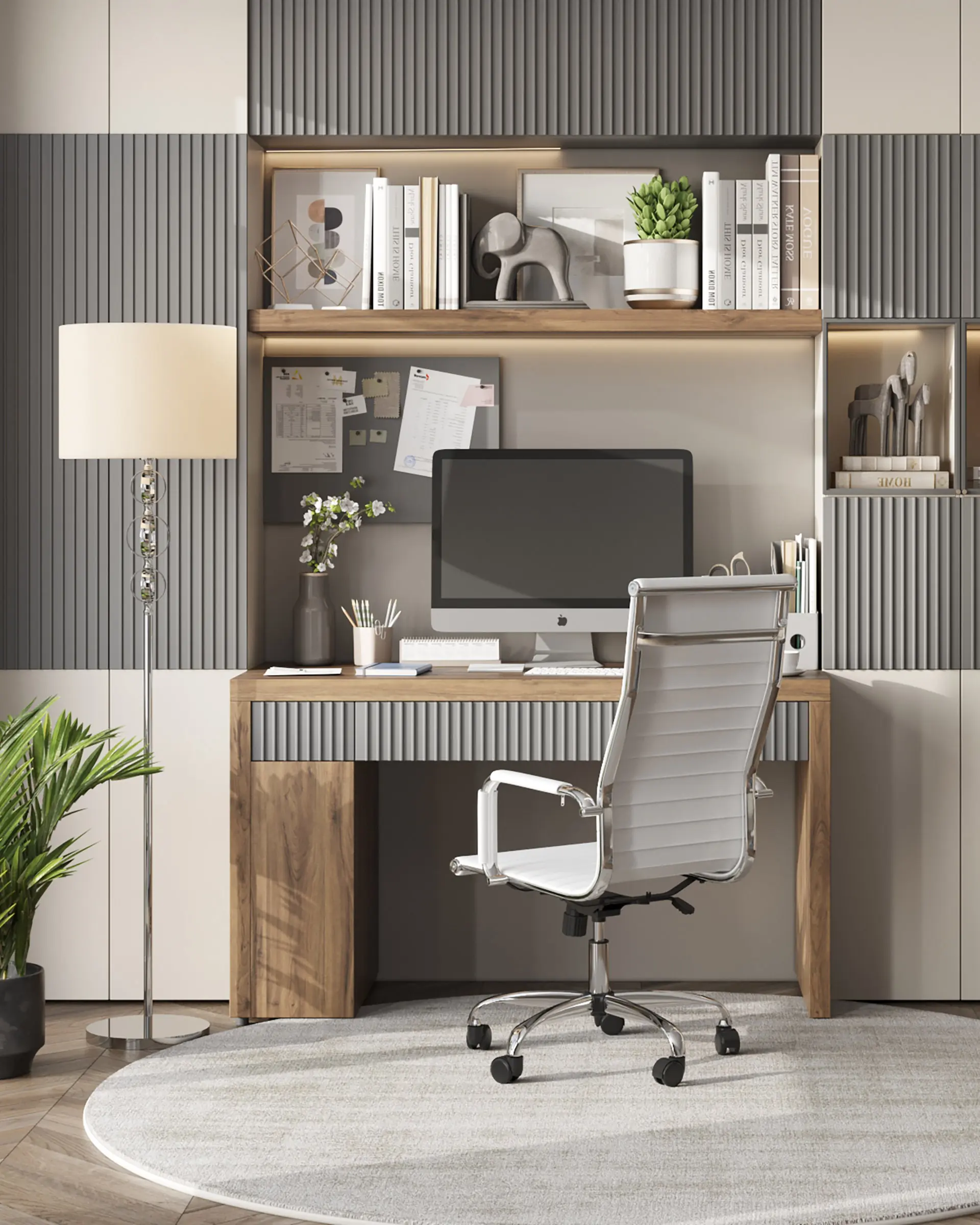 Кресло руководителя TopChairs City белое