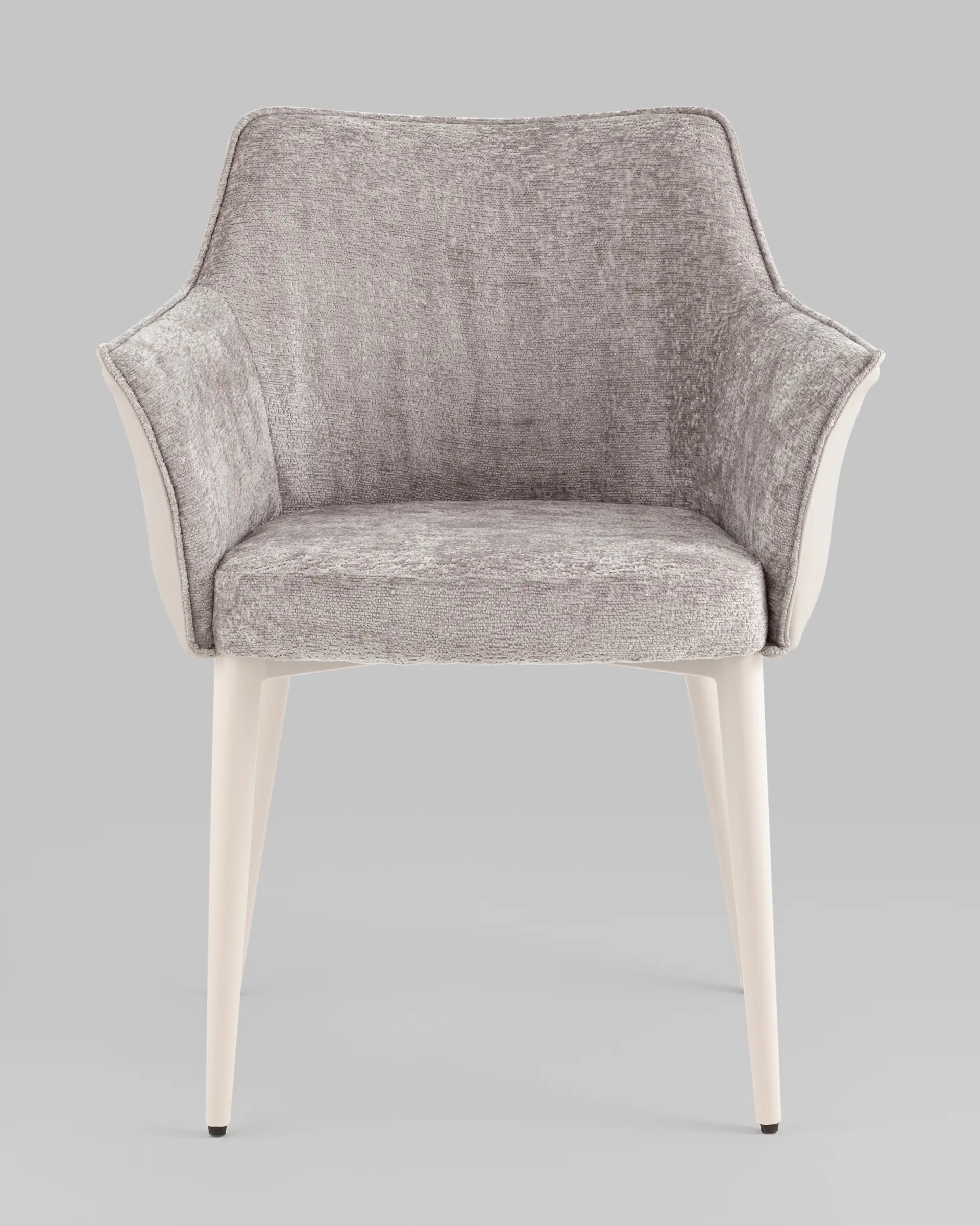 Стул обеденный Feston букле с экокожей слоновая кость