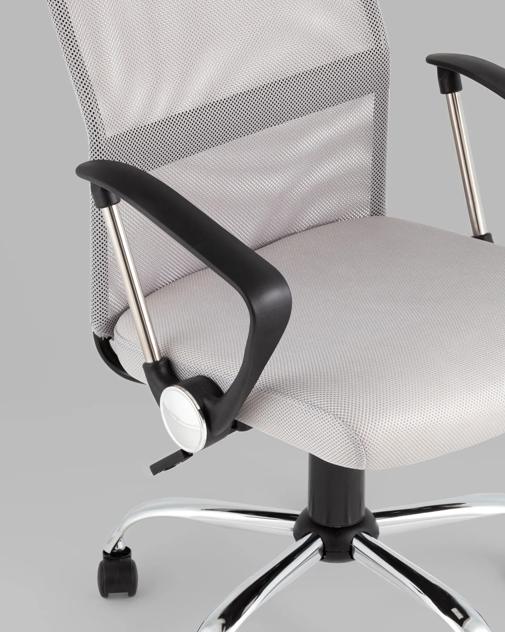 Кресло офисное TopChairs Benefit NEW серое