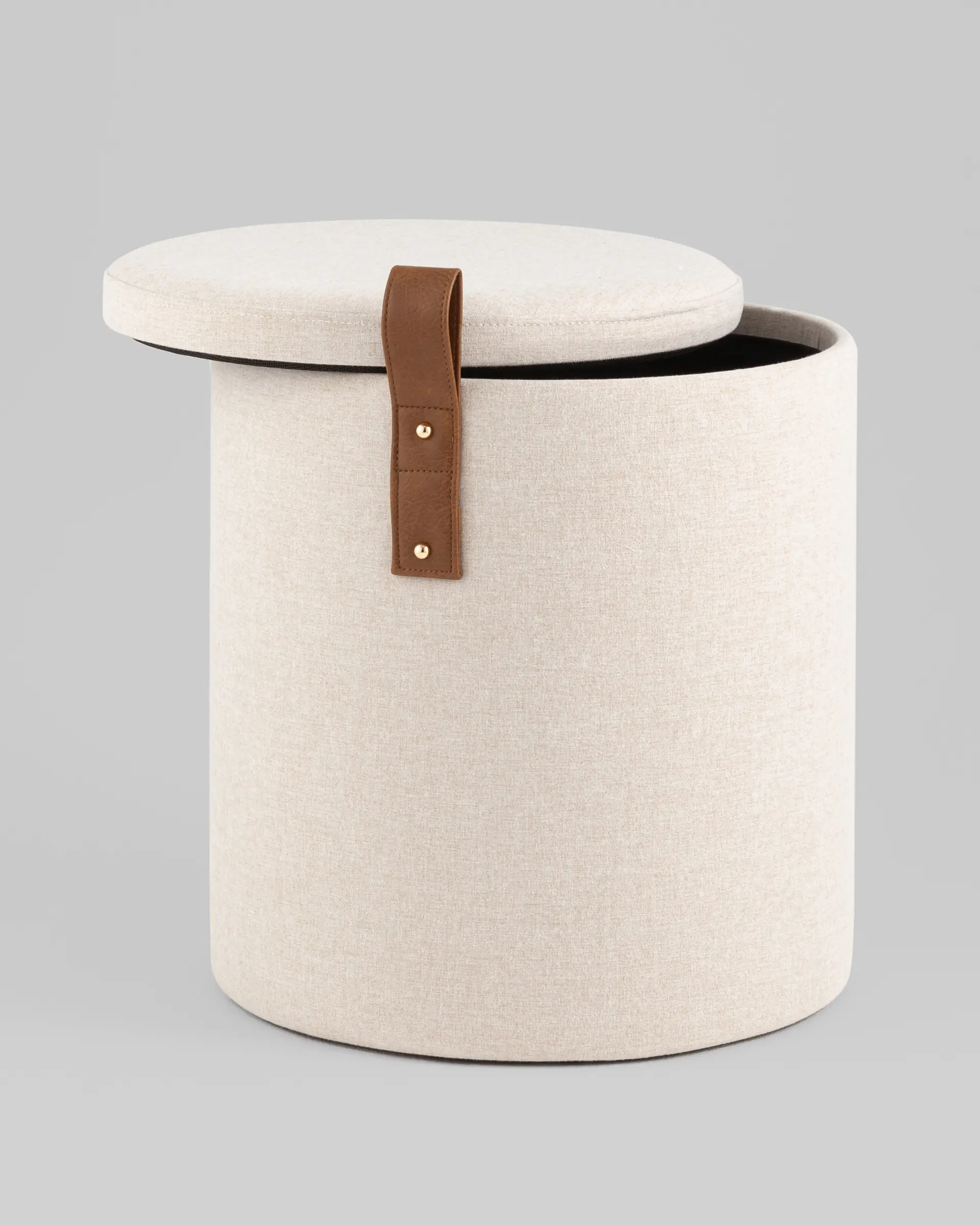 Пуф с ящиком Эркки S белый