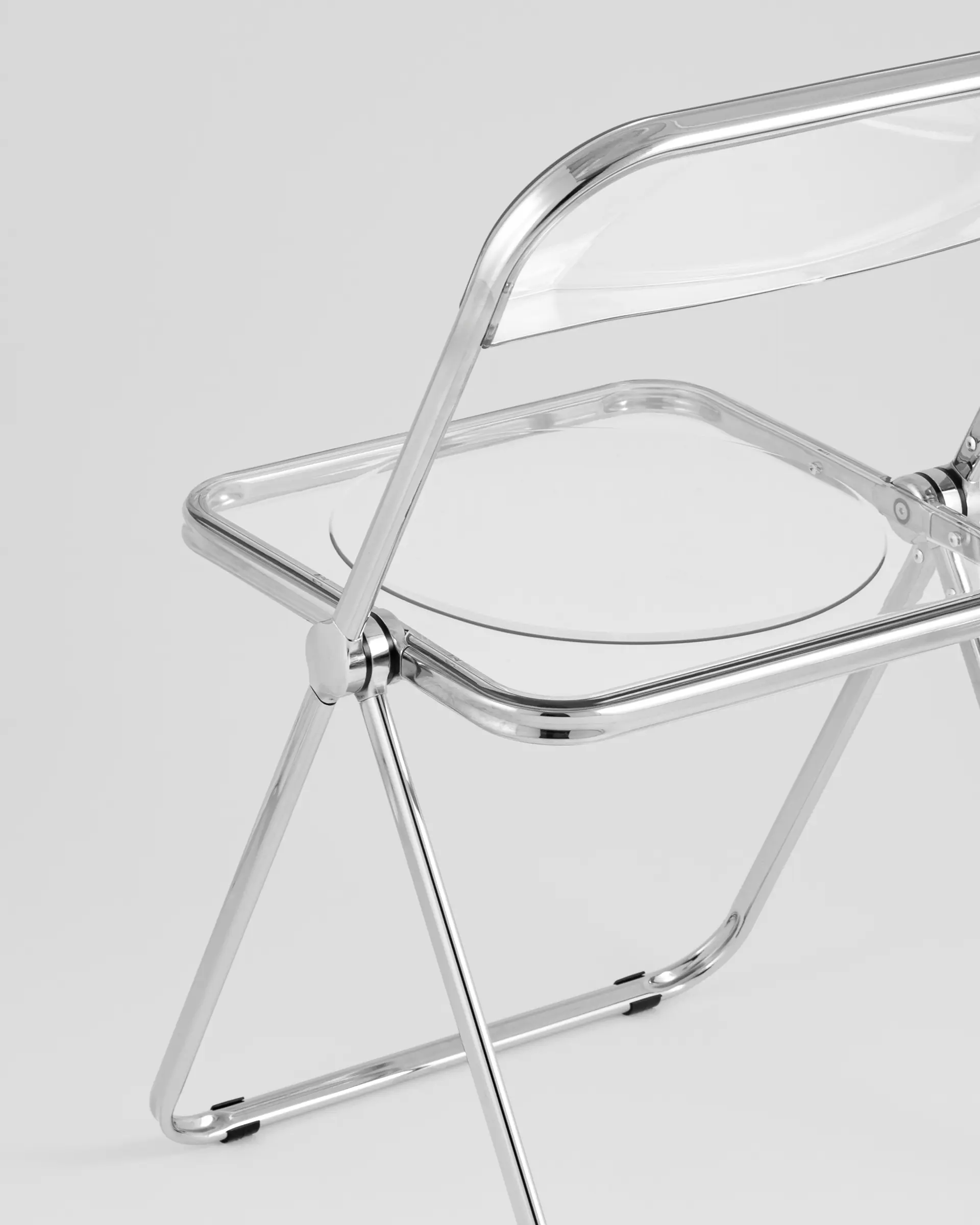 Стул Fold Clear складной прозрачный пластик