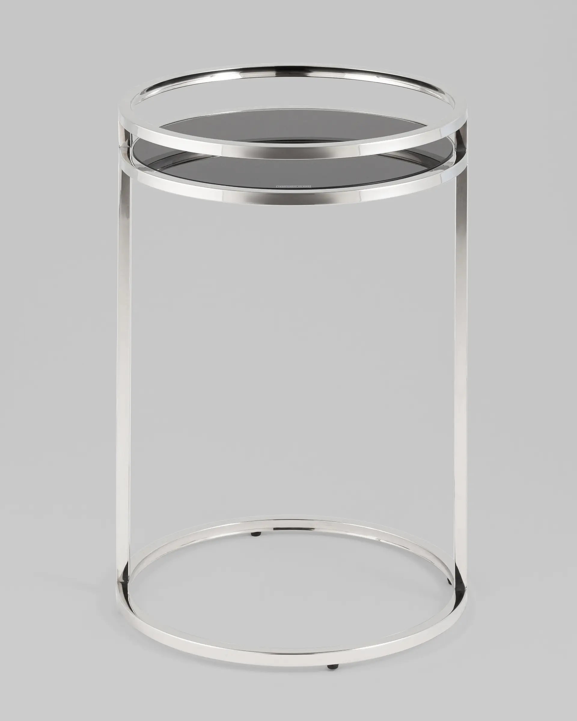 Журнальный столик Гестия 41*60 см серебро