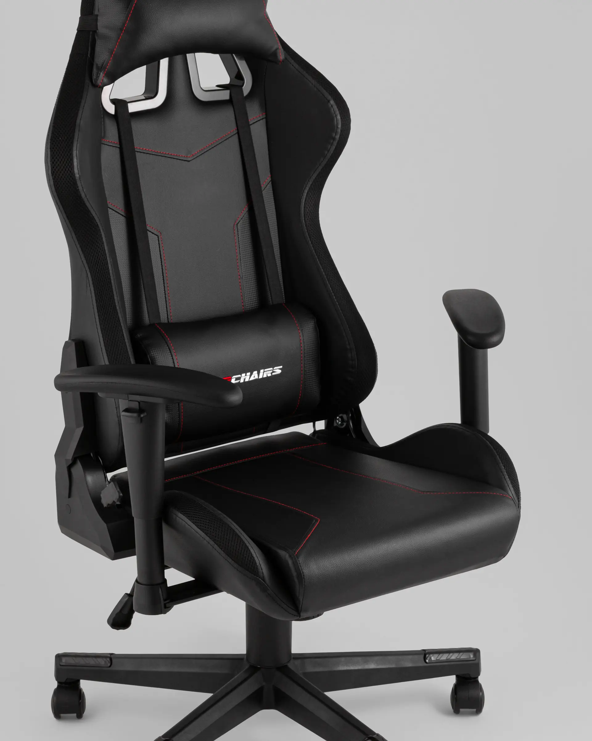 Кресло спортивное с подсветкой TopChairs GMM-080 черный