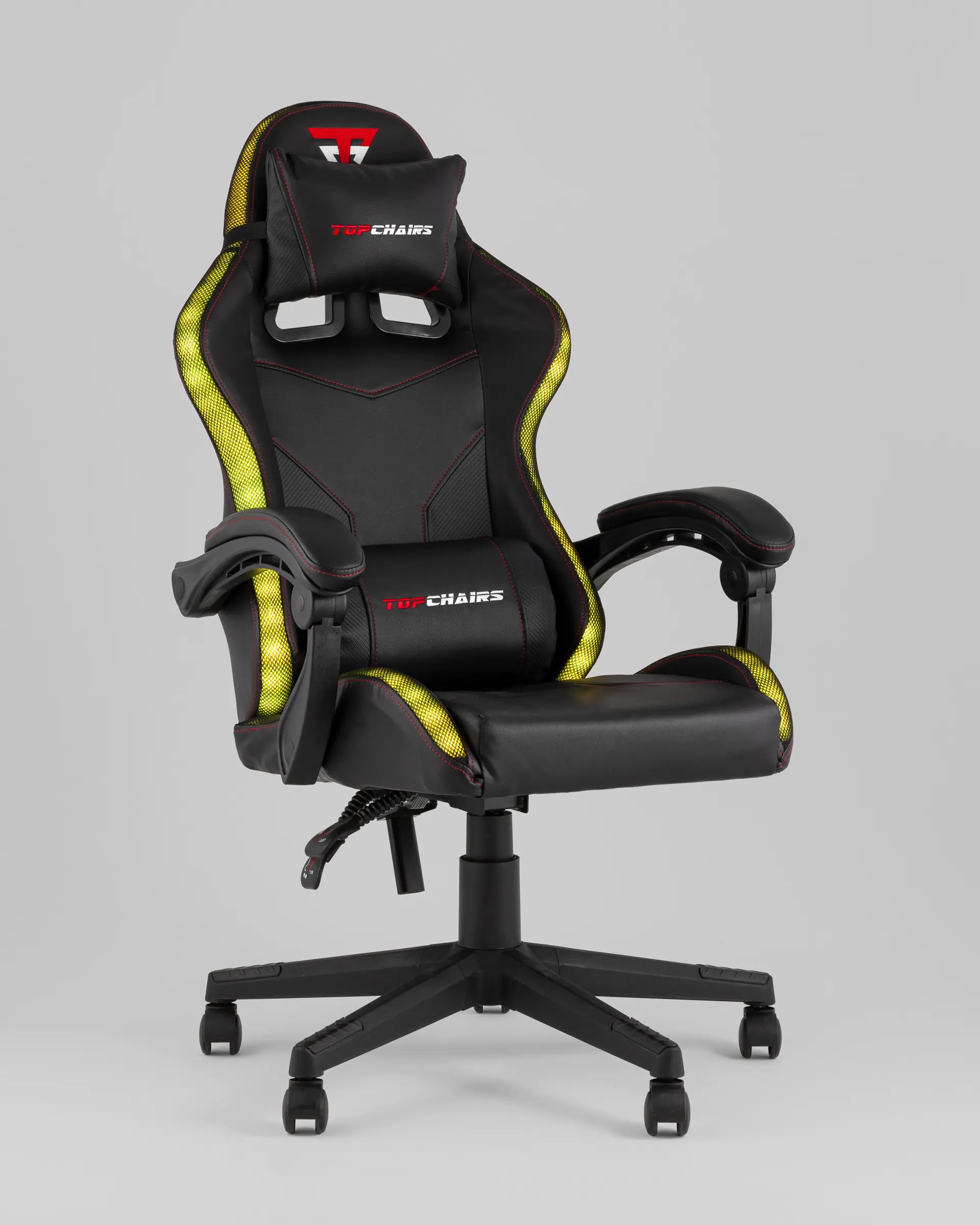 Кресло спортивное TopChairs Druid черный