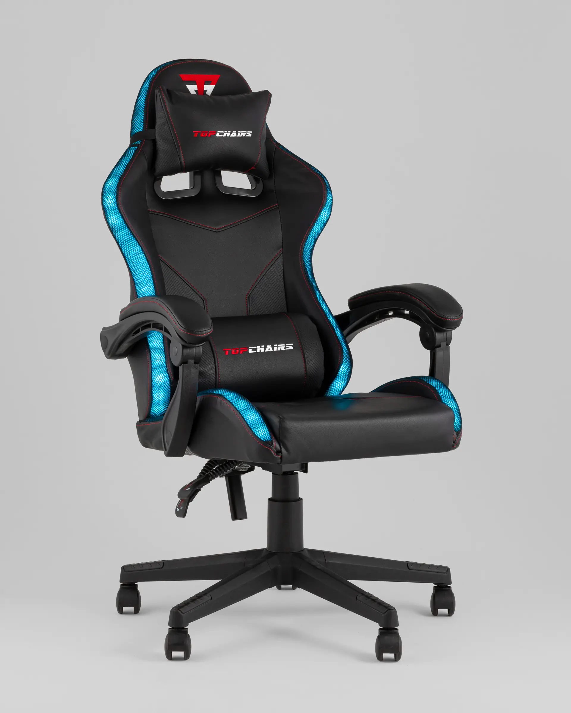 Кресло спортивное TopChairs Druid черный