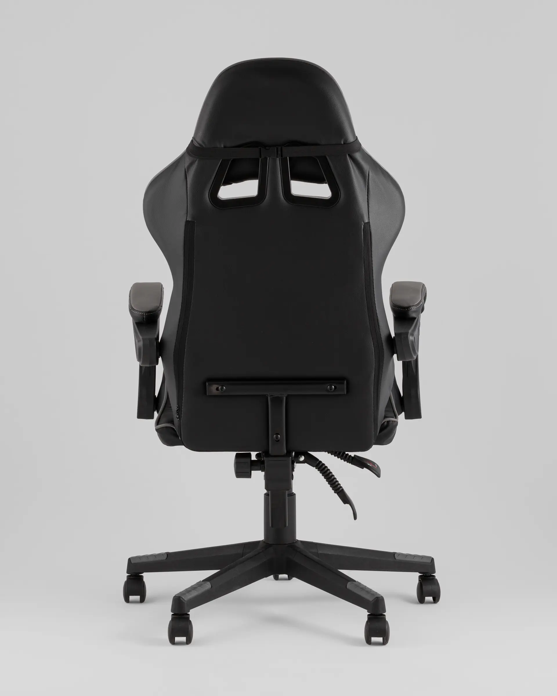 Кресло спортивное TopChairs Shadow черно-серый
