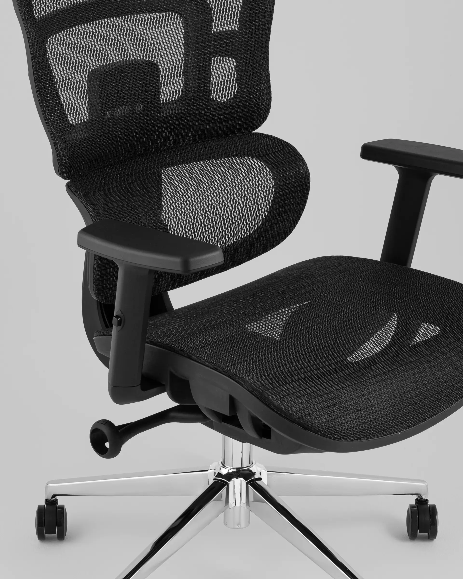 Кресло офисное TopChairs Techno Professional черный