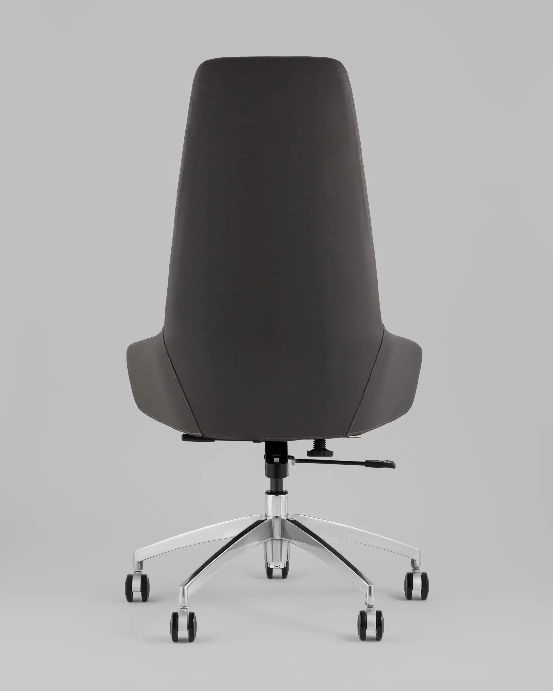 Кресло руководителя TopChairs Soulo светло-серый, серый